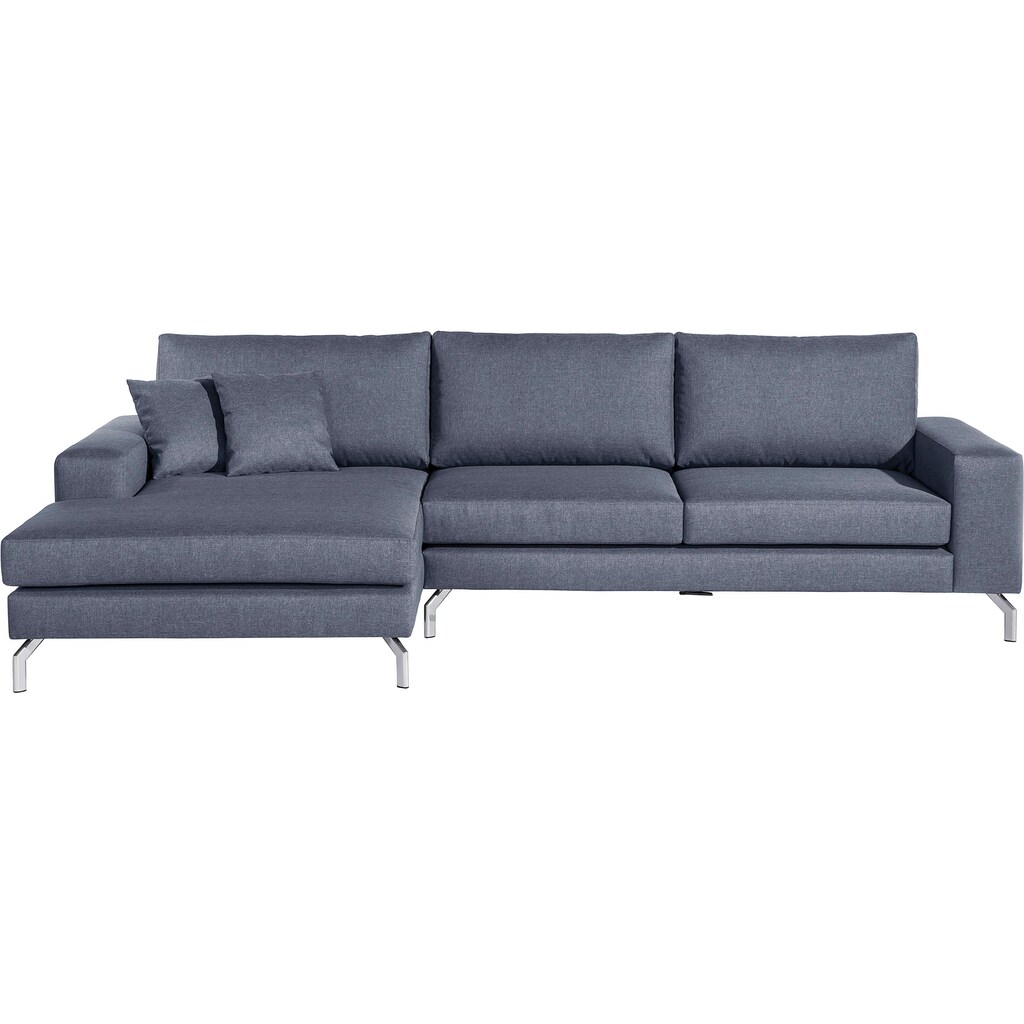 Max Winzer® Ecksofa »Flori«, (Spar-Set, Ecksofa und Hocker)