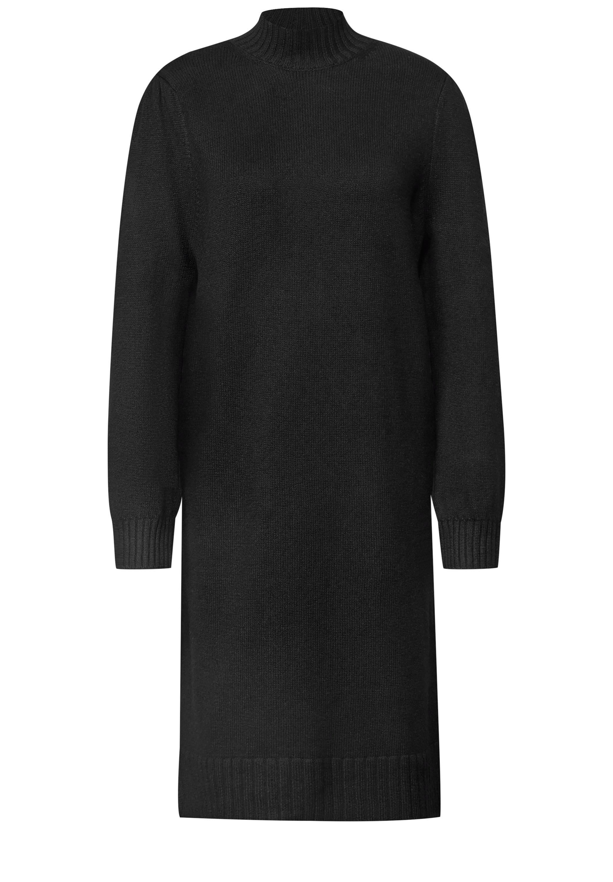 STREET ONE Strickkleid Ohne Taschen in Unifarbe