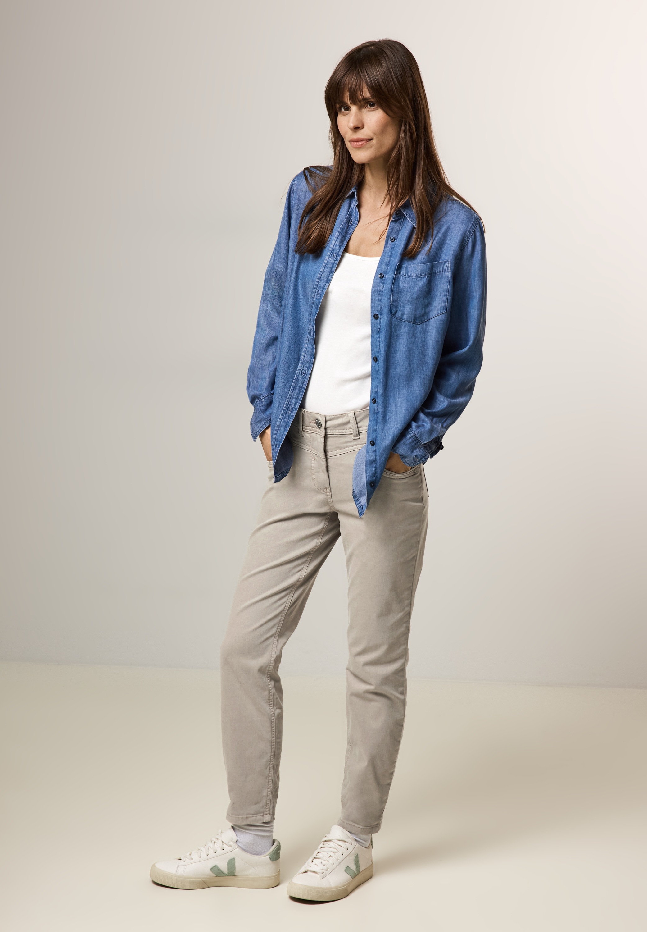 Thumbnail - Cecil Stretch-Hose "Style Vicky" im Five-Pocket Style