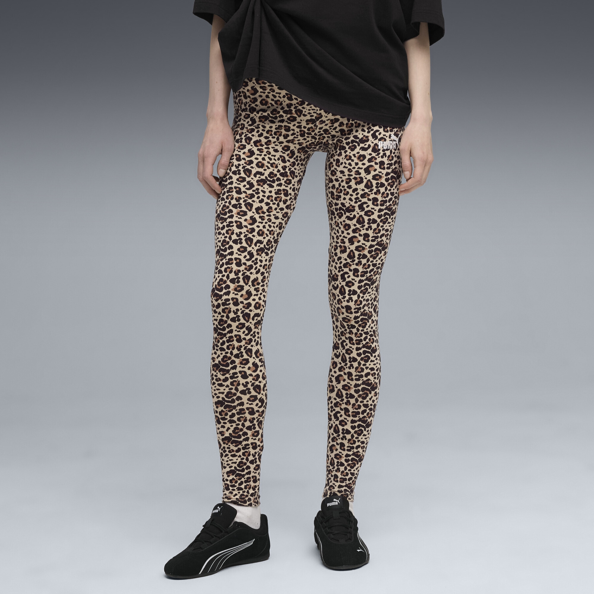 PUMA Leggings »Essentials Leggings mit Animal-Print Damen«