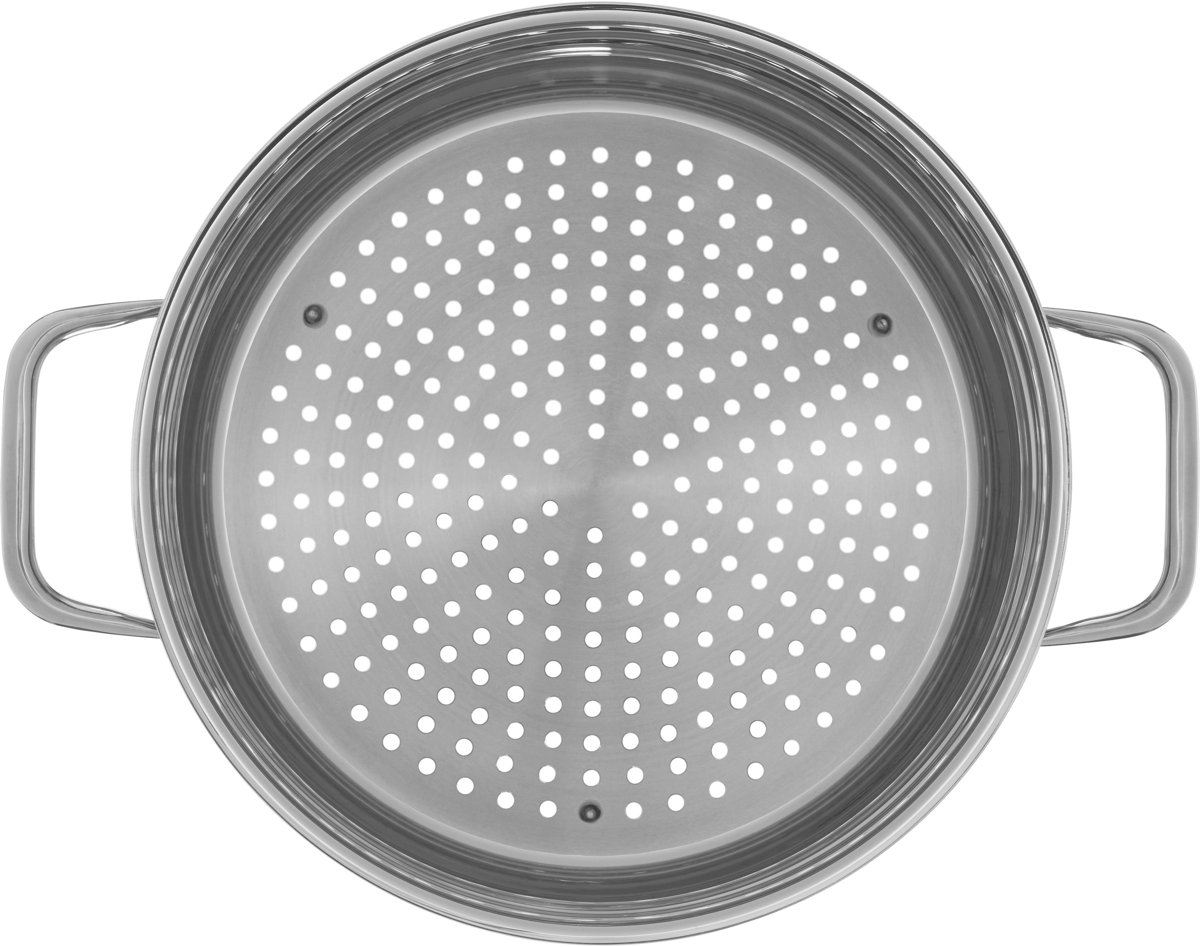 WMF Dampfgareinsatz »Compact Cuisine«, (1 tlg.), stapelbar, wärmereduzierende Hohlgriffe, spülmaschinengeeignet