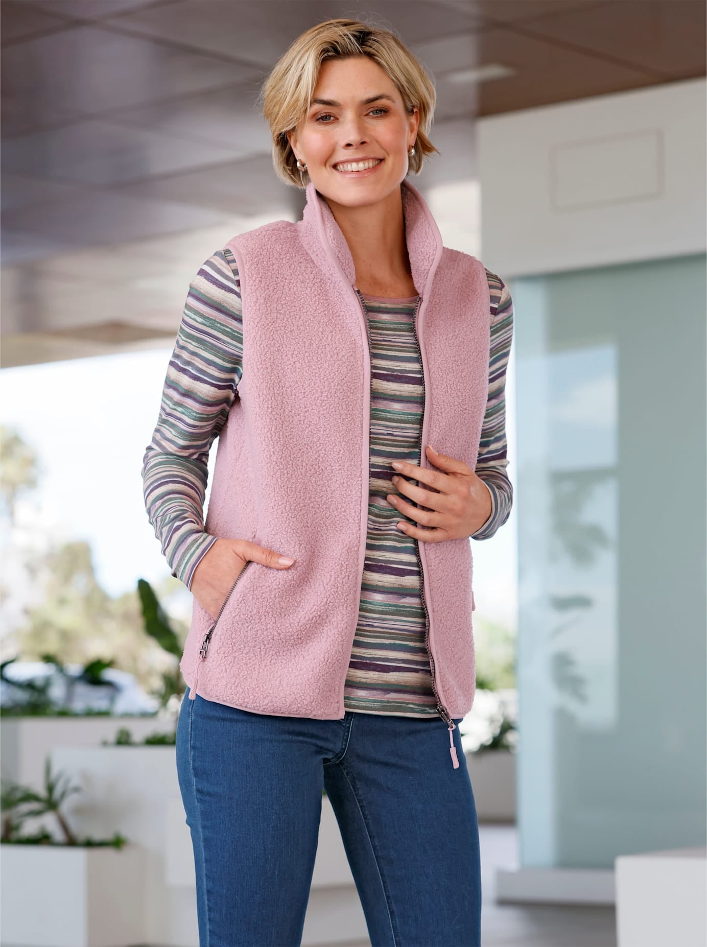 Casual Looks Fleeceweste günstig online kaufen