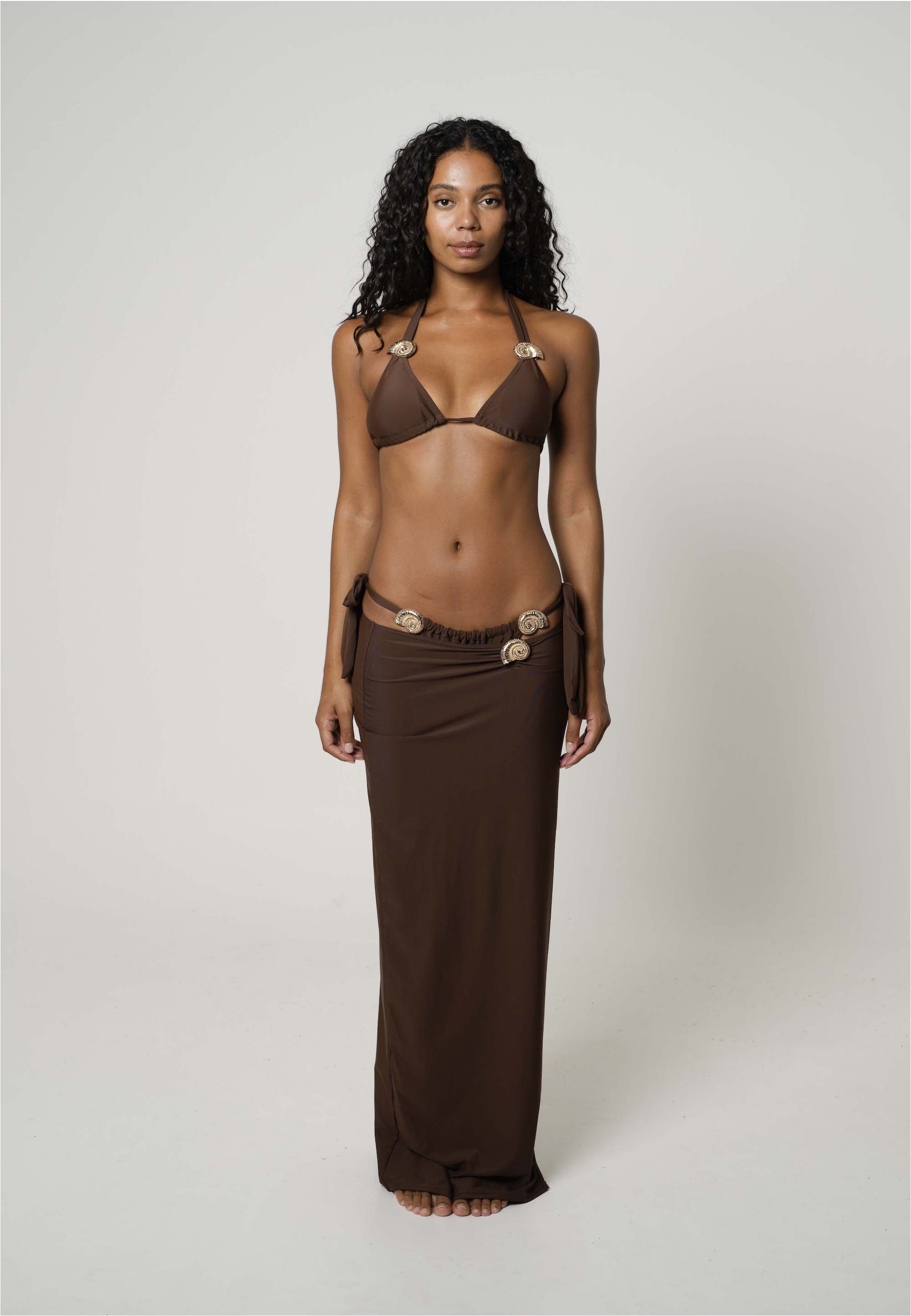Moda Minx Sommerrock »Nautilius Shell«, (1 tlg.), mit tollem Muschel-Accessoire