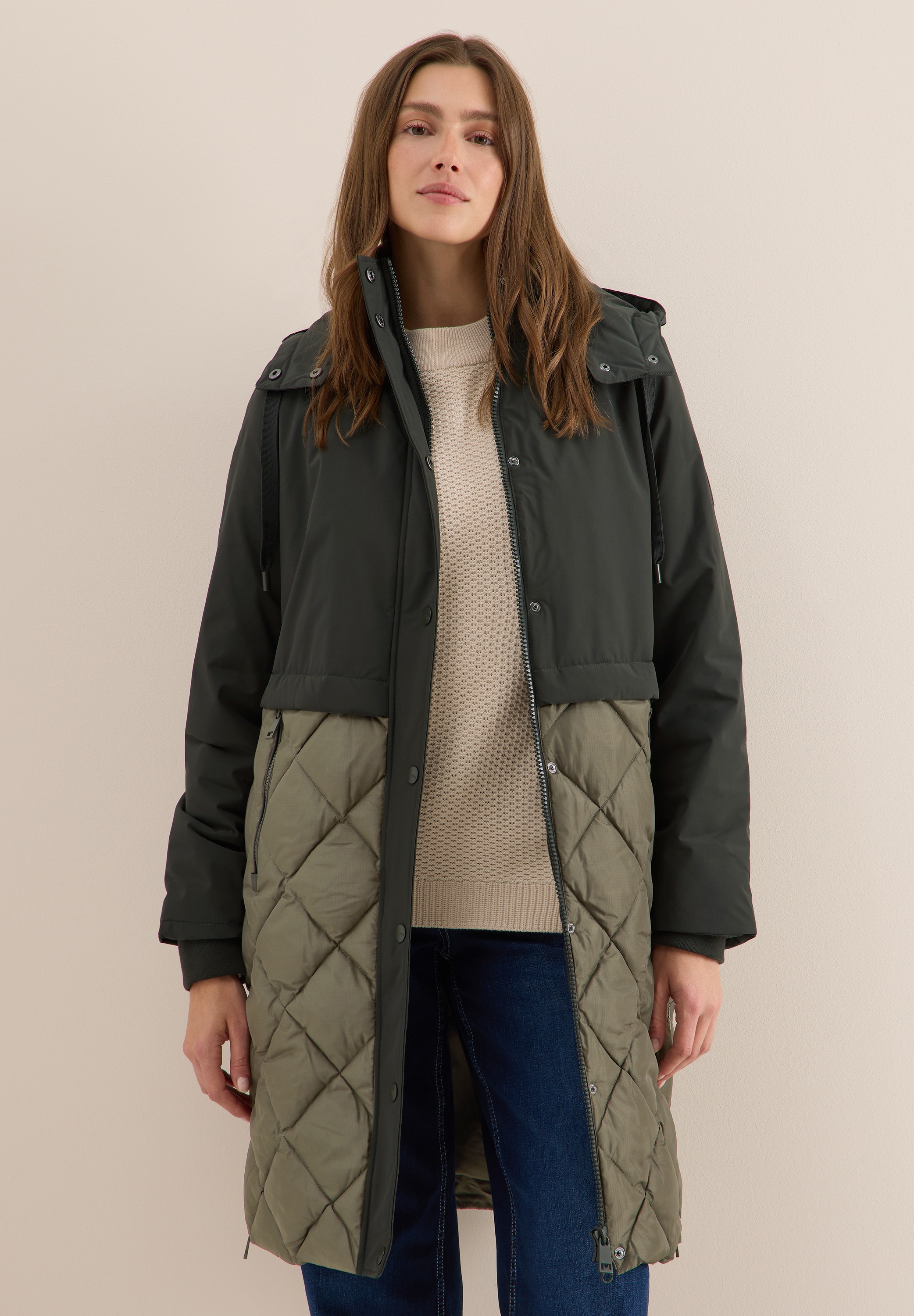 Cecil Steppmantel mit moderner Steppung günstig online kaufen