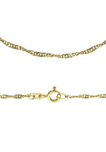 Collierkettchen »Schmuck Geschenk Gold 333 Halsschmuck Halskette Goldkette Singapur«