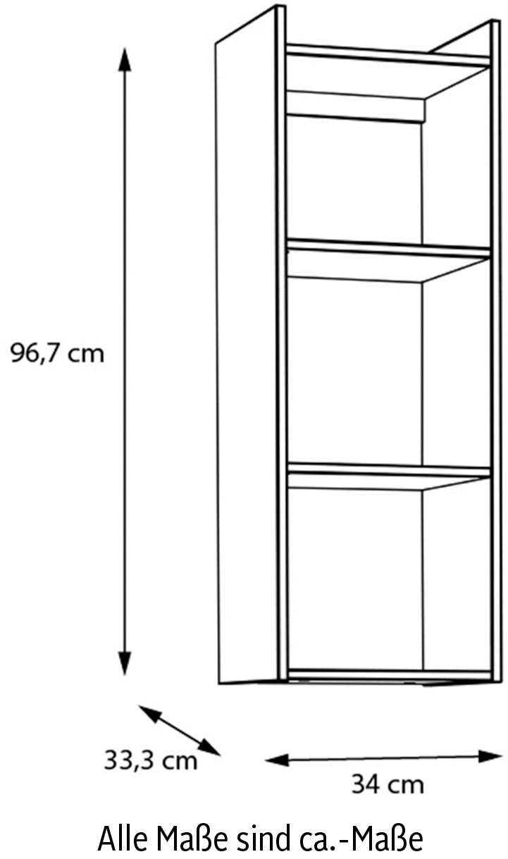 FORTE Hängeregal