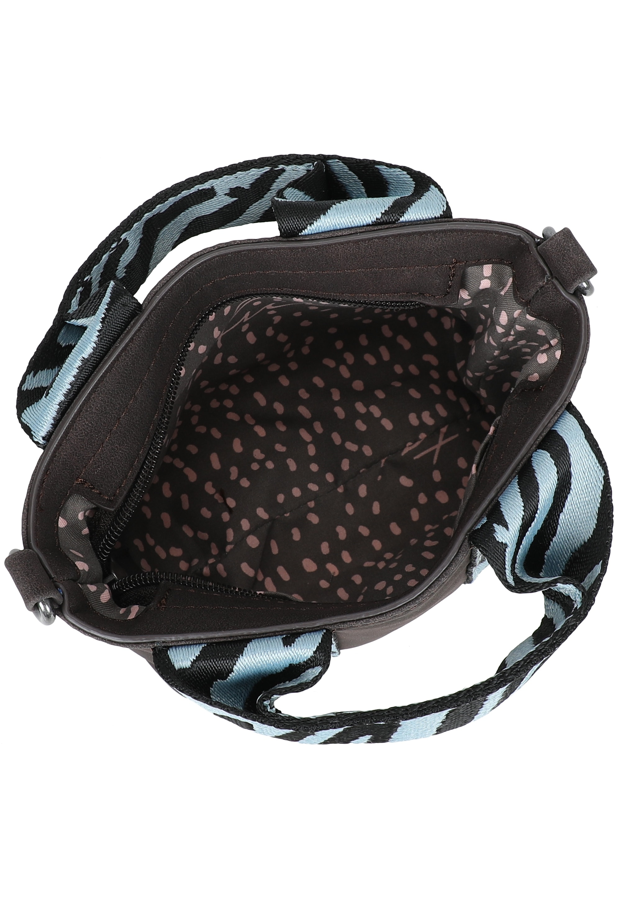 Fritzi aus Preußen Schultertasche »Fritzi Bini Heritage Espressini« mit breitem Webbing-Schulterriemen