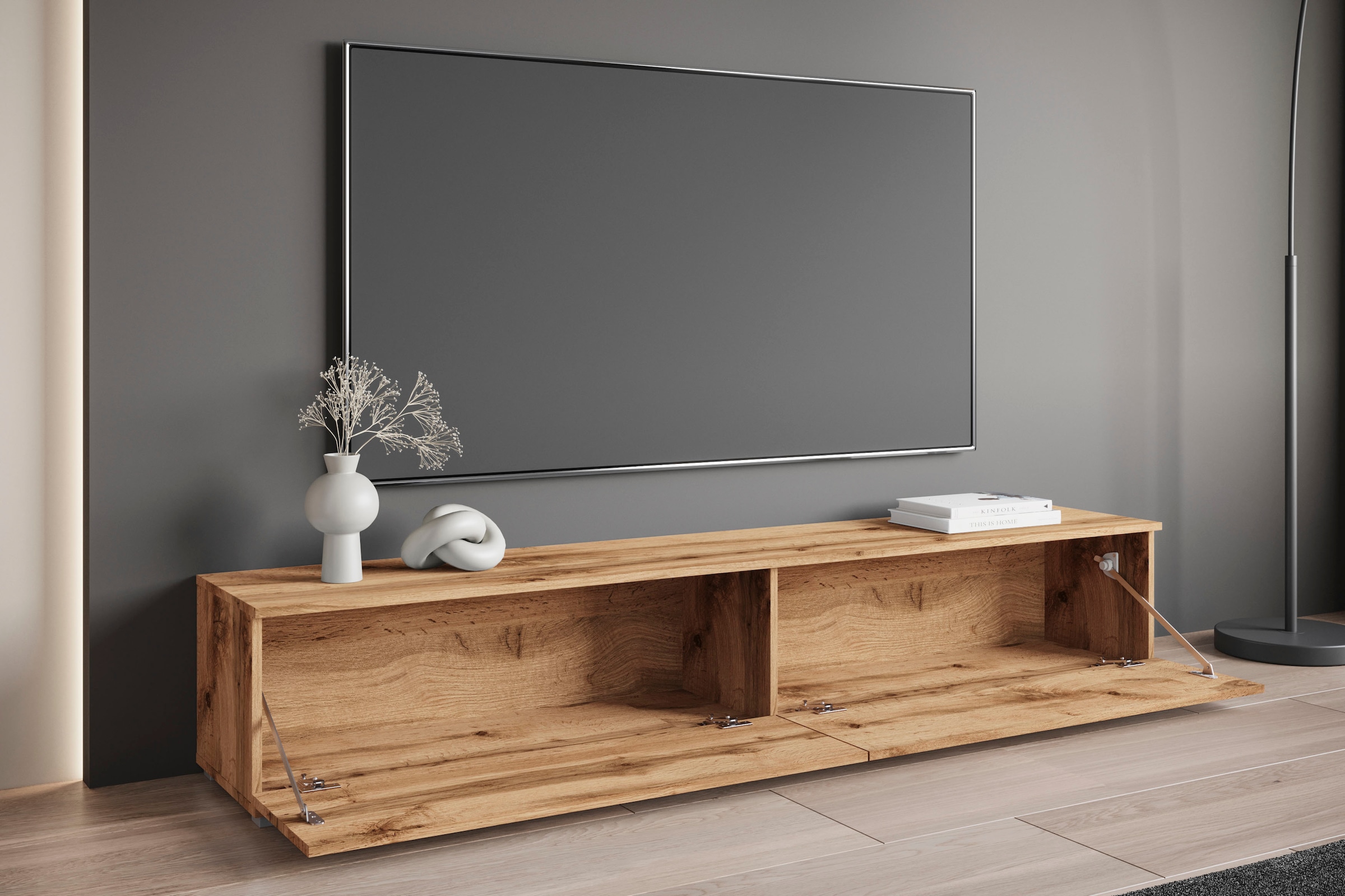 OTTO home »Kenia« 1 Stk. tlg. 2 Klappen – flexibel hängend oder stehend montierbar