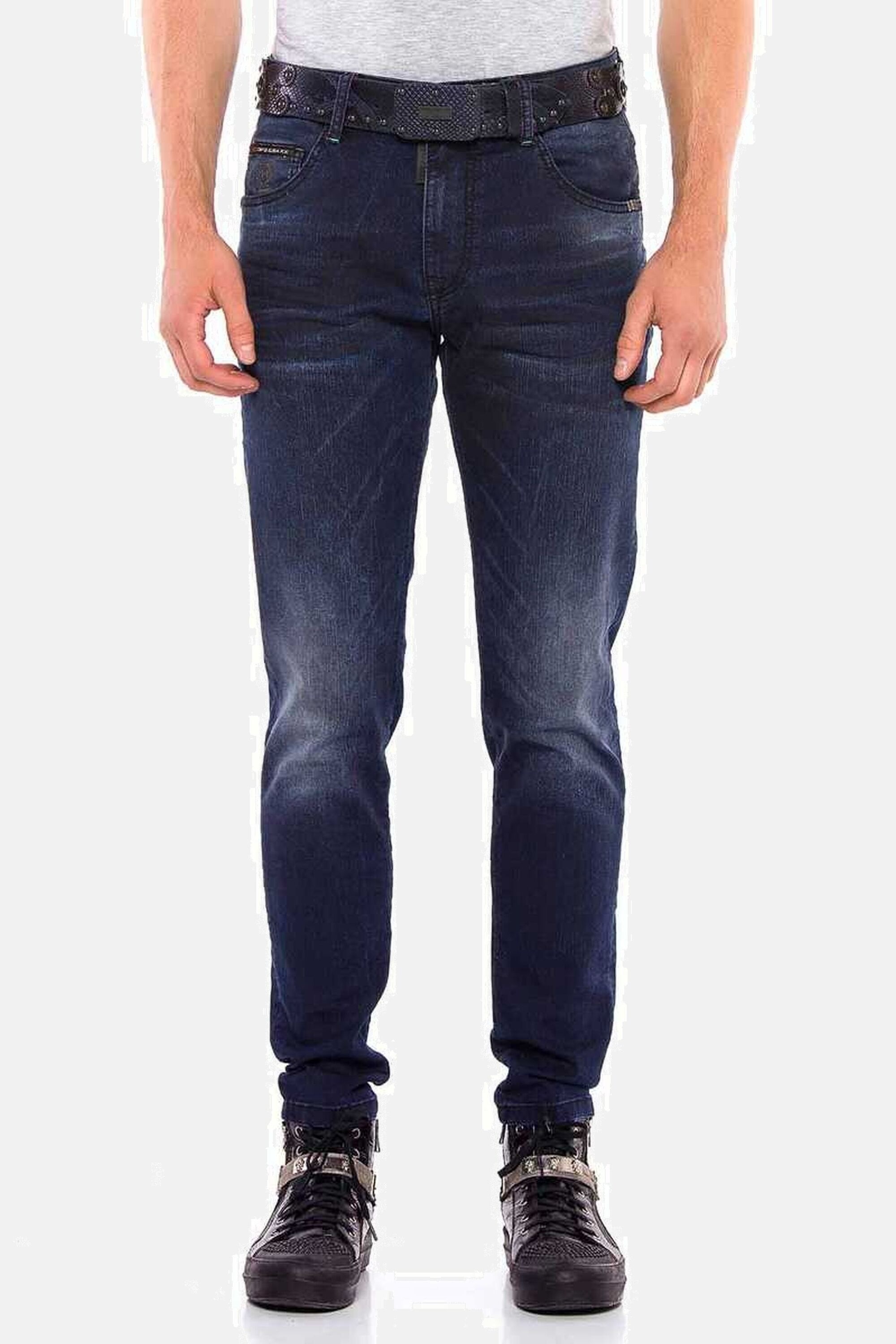 Cipo & Baxx Slim-fit-Jeans "Jeans", im Slim-Fit Schnitt, CD540