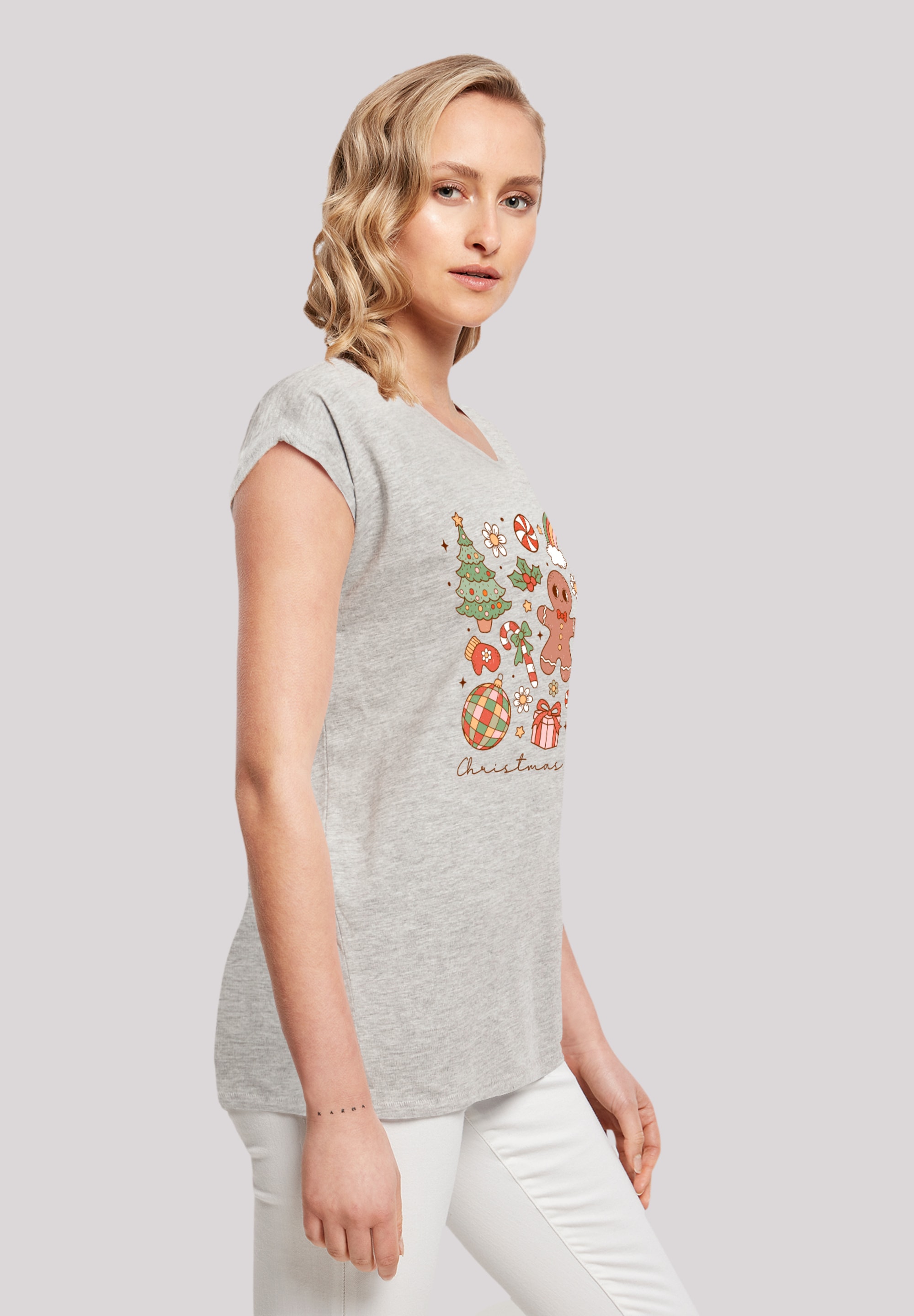 F4NT4STIC T-Shirt »Weihnachten Vibes Cozy Cute Winter«, Premium Qualität, Weihnachts-Kollection