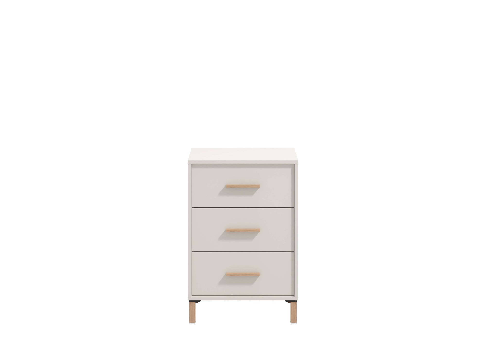Home affaire Nachtkommode »Belfort Nachtschrank Nachttisch Made in Europe«, mit 2 oder 3 Schubladen, FSC®-zertifizierter, Trendfarbe cashmere