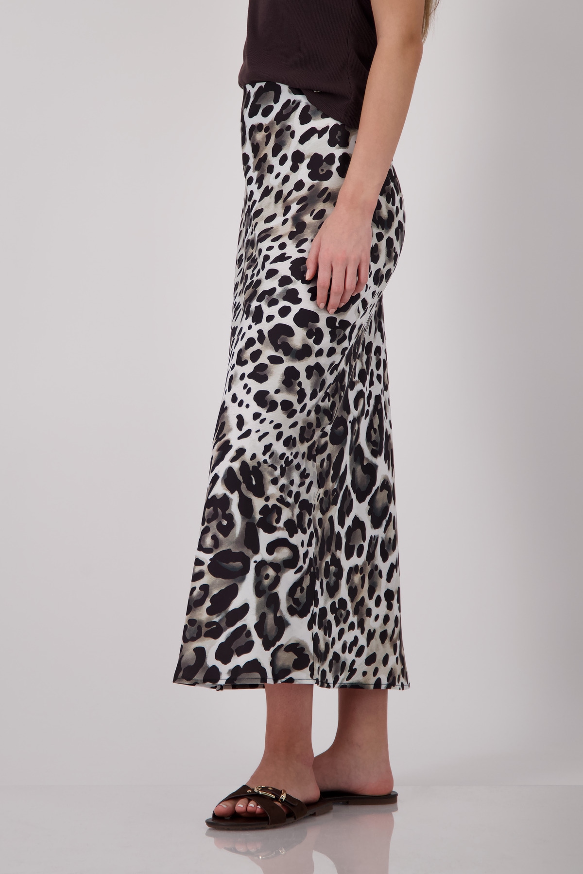 Monari Maxirock »Rock Leo Allover« Regular fit mit Leomuster
