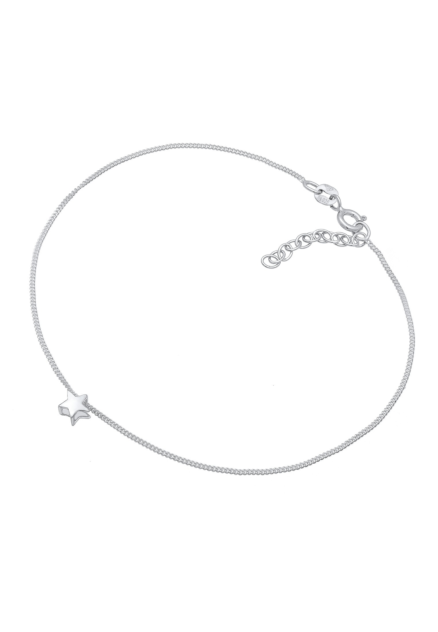Elli Fußkette »Stern Astro Fußkettchen 925 Silber«