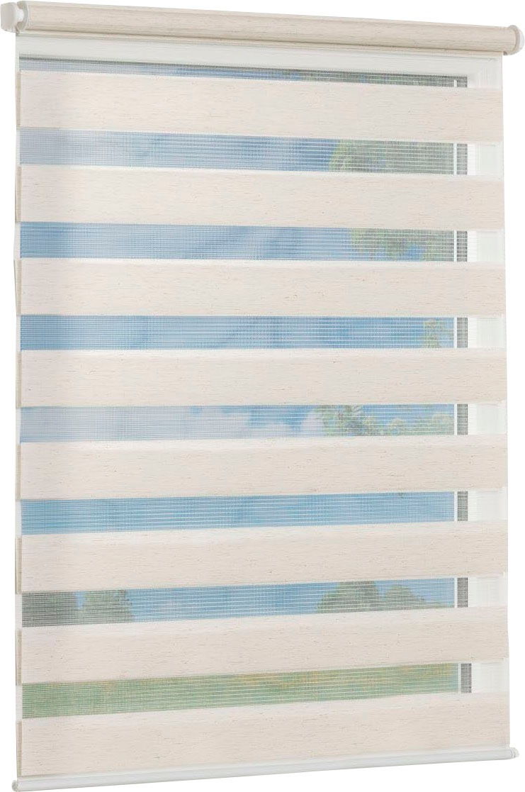 K-HOME Doppelrollo "Maringa Klemmfix" Lichtschutz ohne Bohren in verschiede günstig online kaufen