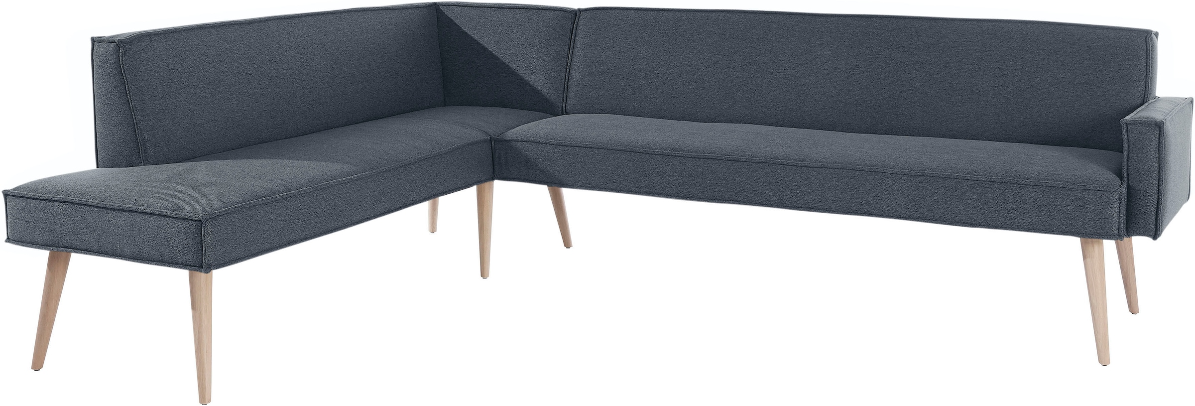 exxpo - sofa fashion Eckbank "Lungo, moderne Kedernaht, bequem und elegant, günstig online kaufen