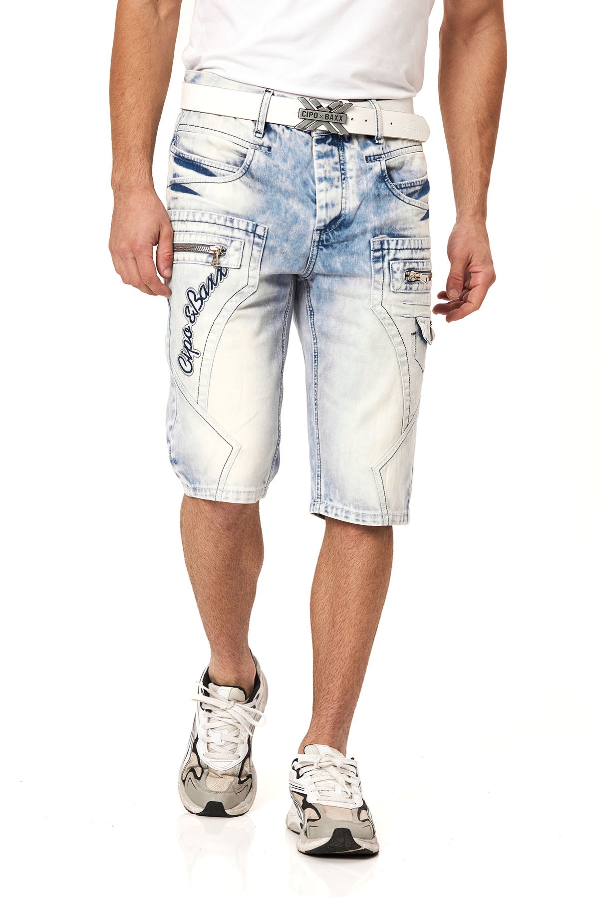 Cipo & Baxx Jeansbermudas Baumwolle, regular fit günstig online kaufen