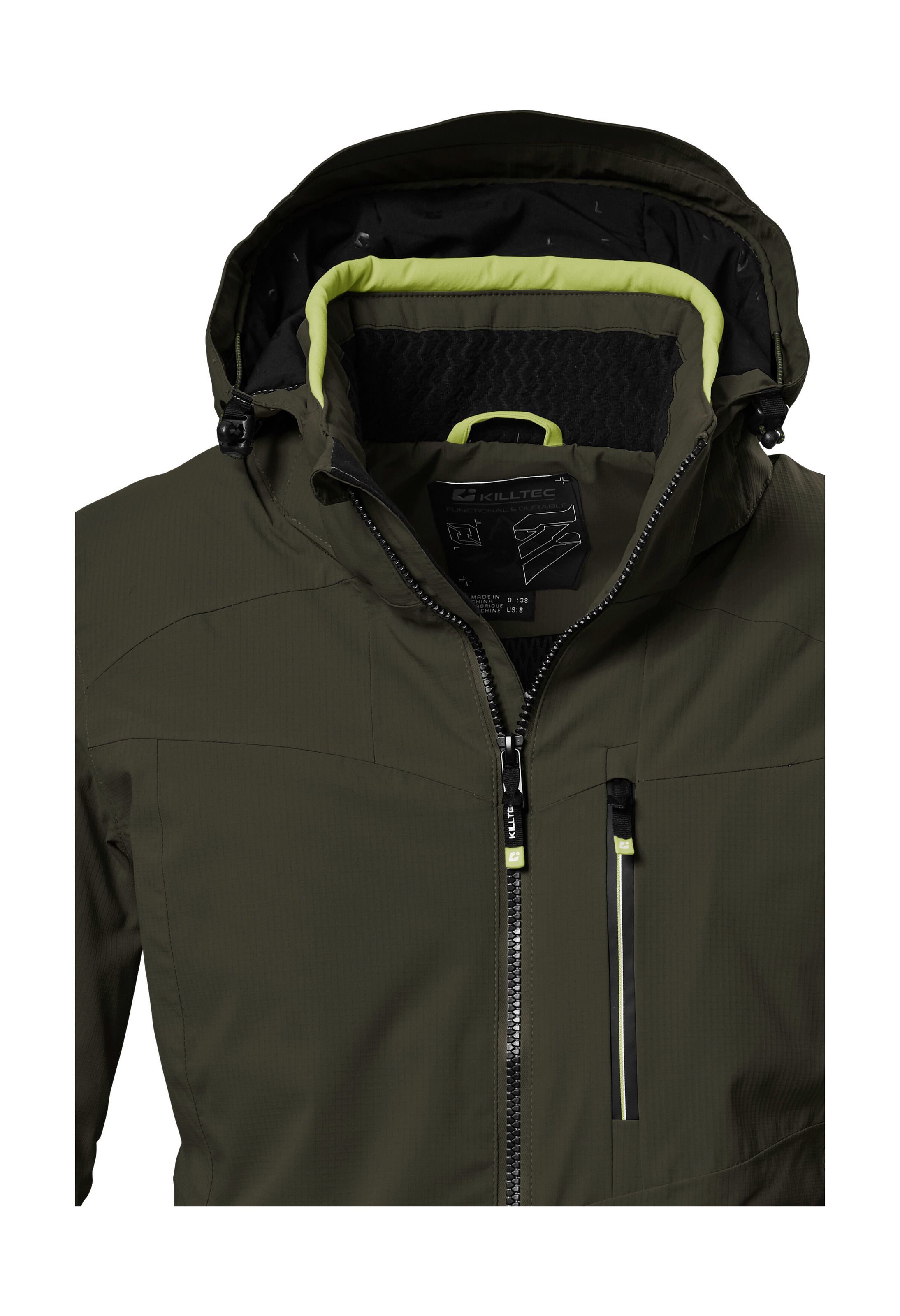 Thumbnail - Killtec Skijacke "KSW 36 WMN SKI JCKT" Wasserdichte Damenjacke mit abnehmbarer Kapuze und Schneefang