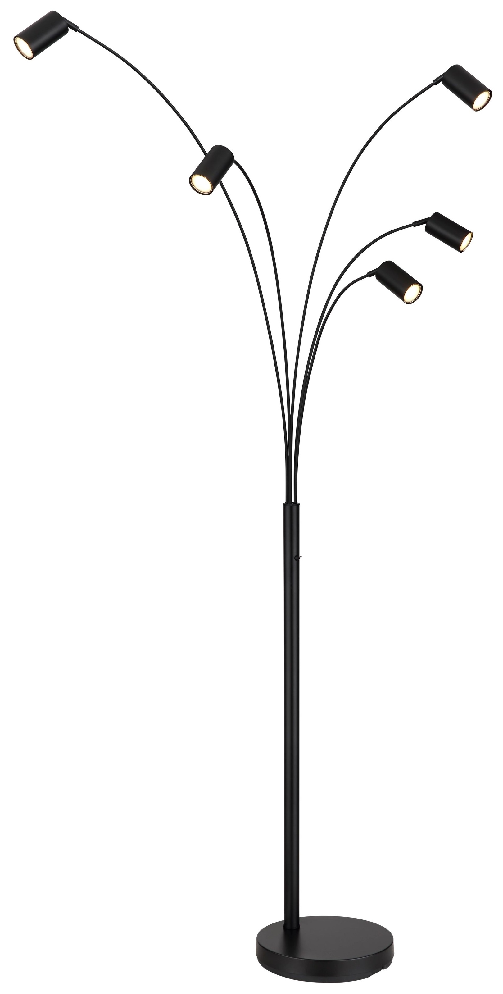GLOBO LIGHTING Stehlampe »ROBBY«, Leuchtmittel GU10 | ohne Leuchtmittel, Wippschalter am Artikel