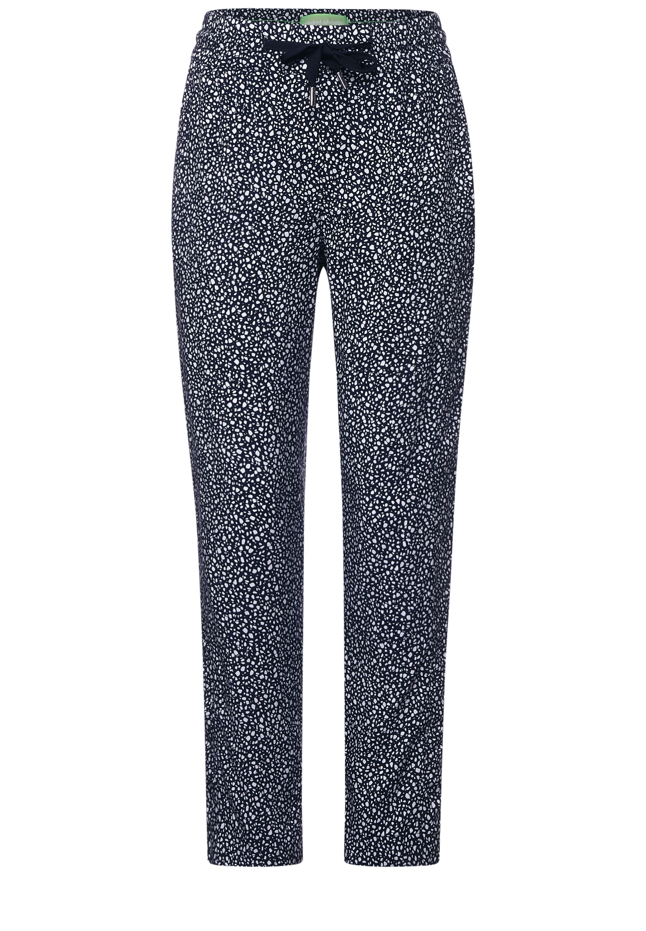STREET ONE Stoffhose, mit allover Print