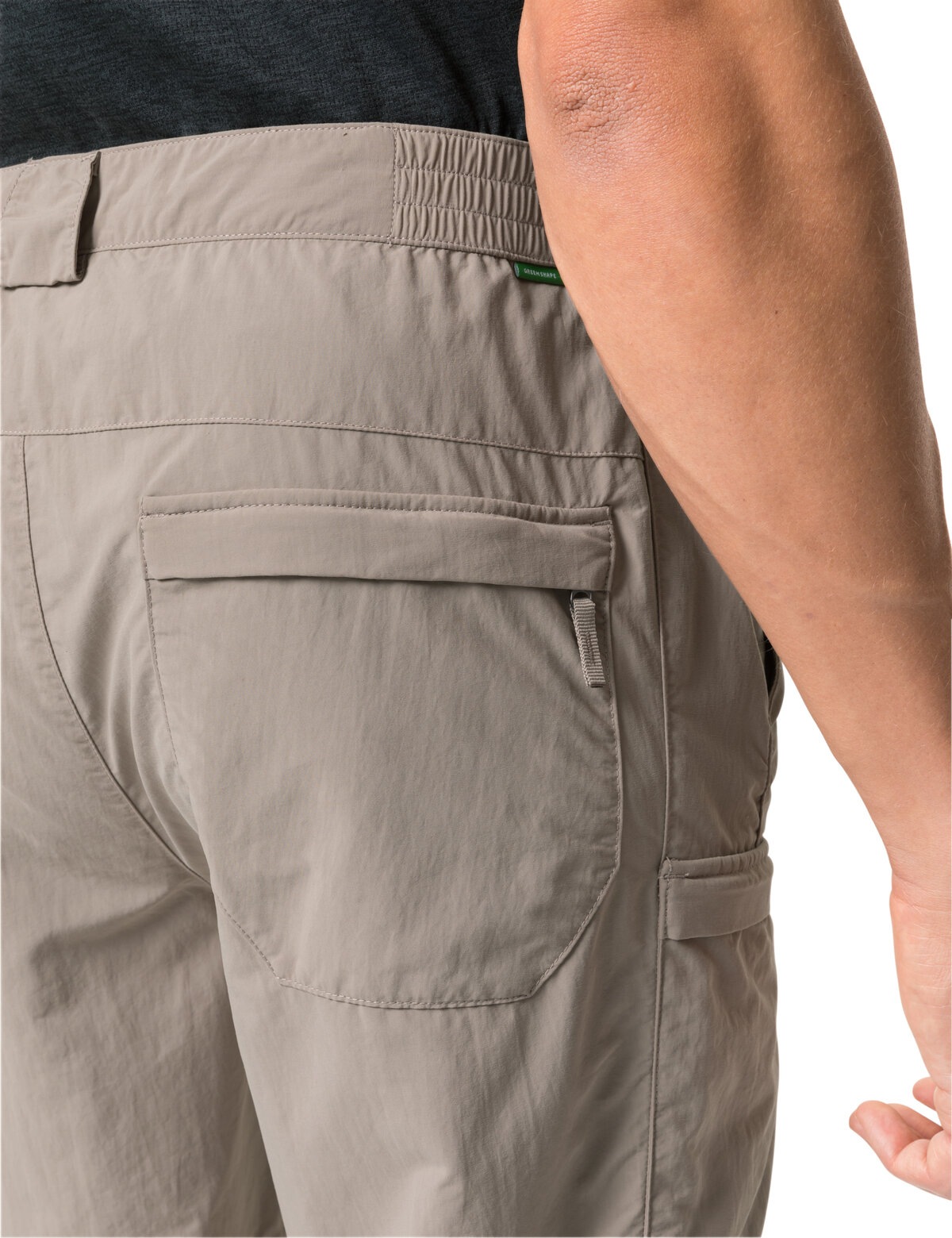 Thumbnail - VAUDE 3/4-Hose "MENS FARLEY CAPRI PANTS II" für vielseitige Aktivitäten, mit Reißverschlusstaschen, Regular Fit