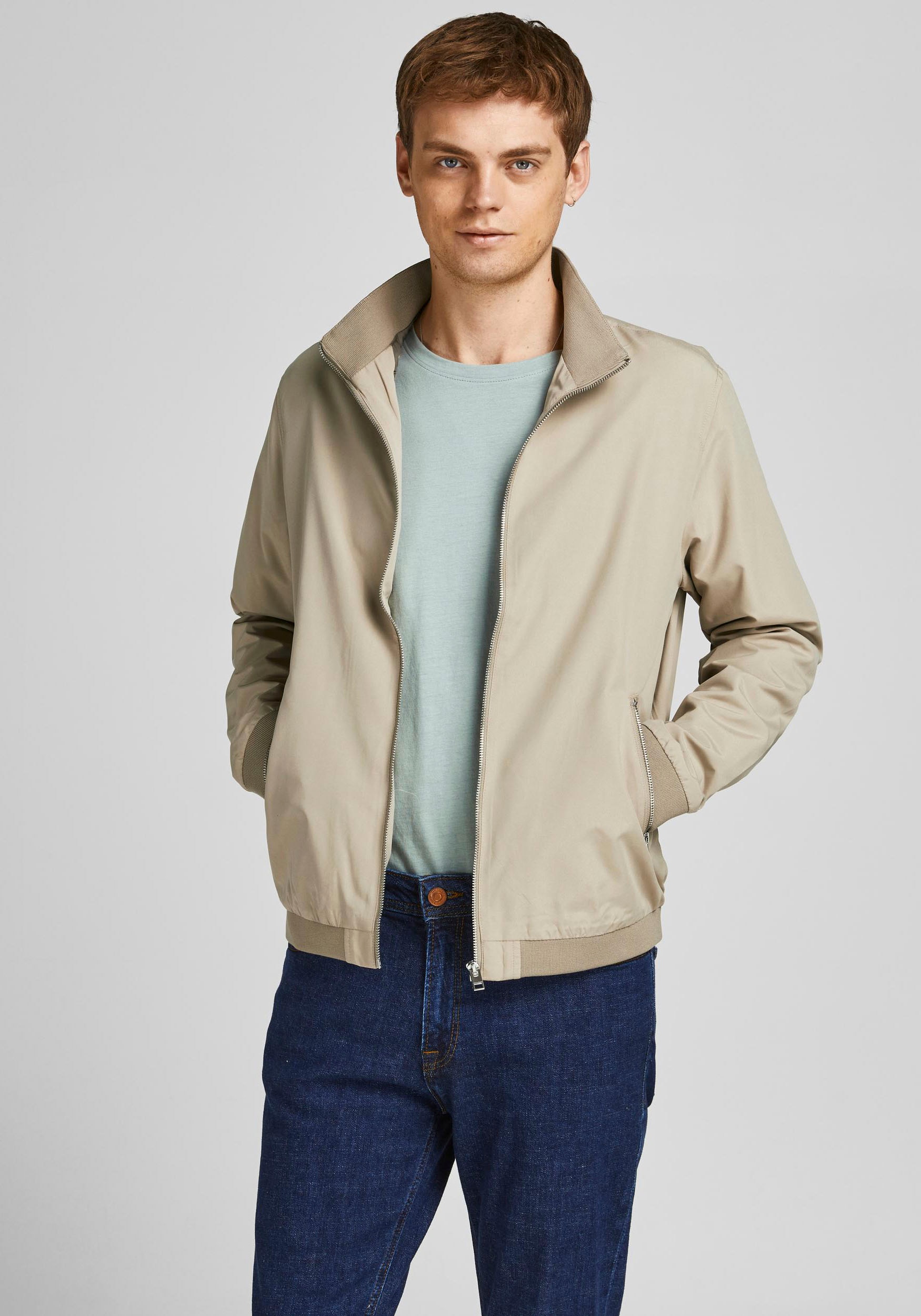 Jack & Jones Blouson "JJERUSH mit Reißverschlusstaschen, schlichtem Design günstig online kaufen