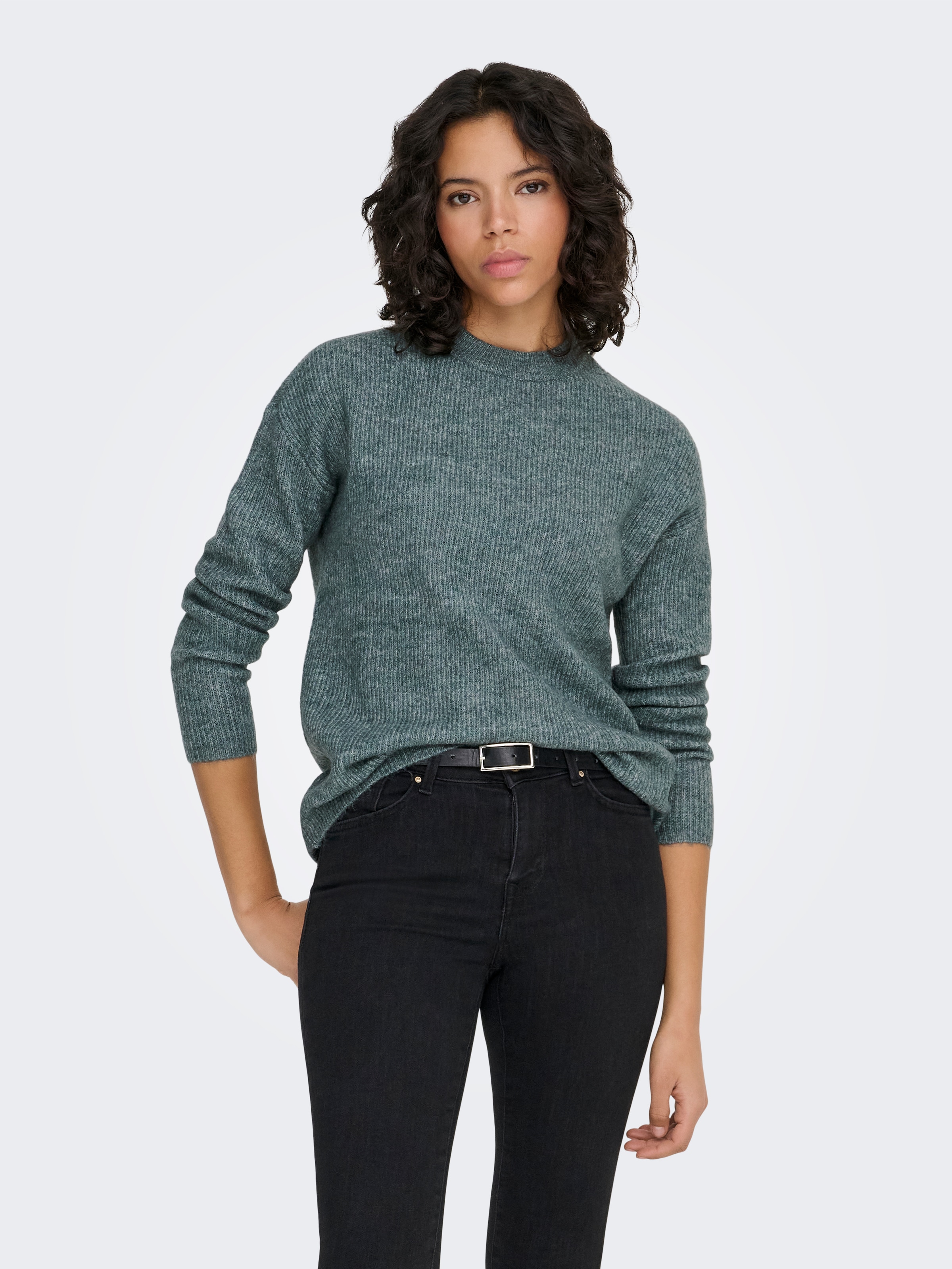 ONLY Strickpullover "ONLCAMILLA O-NECK L/S PULLOVER KNT" günstig online kaufen