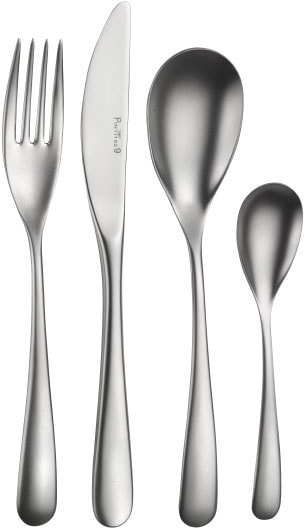PINTINOX Besteck-Set »Swing Mystique«, (Set, 30 tlg.), Optik sandgestrahlt