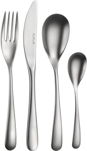 PINTINOX Besteck-Set "Swing" Optik sandgestrahlt