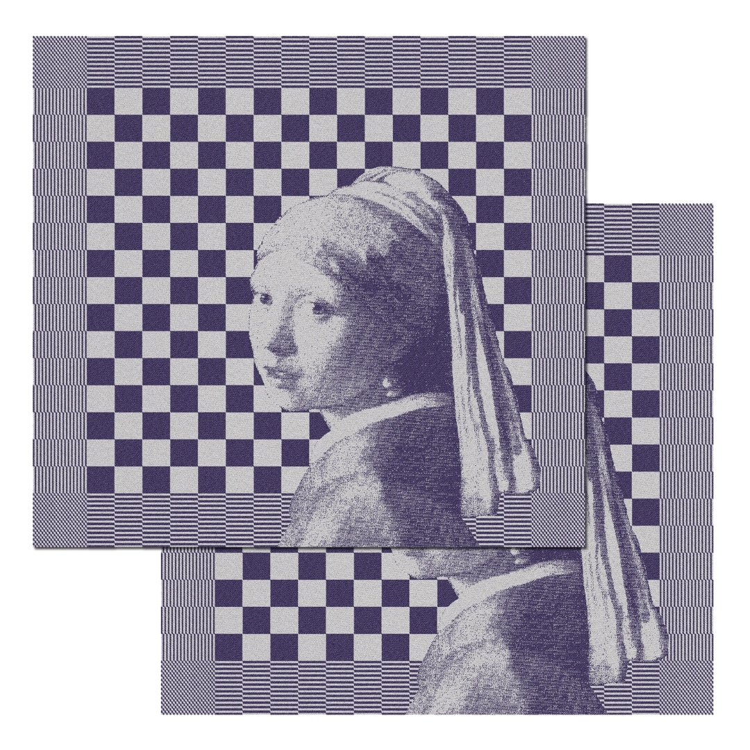 DDDDD Geschirrtuch "DDDDDD Kombi-Set, Girl with a pearl, 60 x 65 cm, (2er-P günstig online kaufen