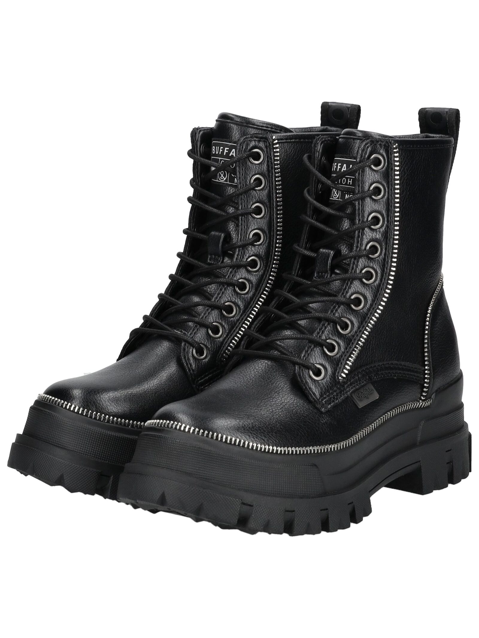 Buffalo Schnürstiefelette »Buffalo Stiefelette Lederimitat«