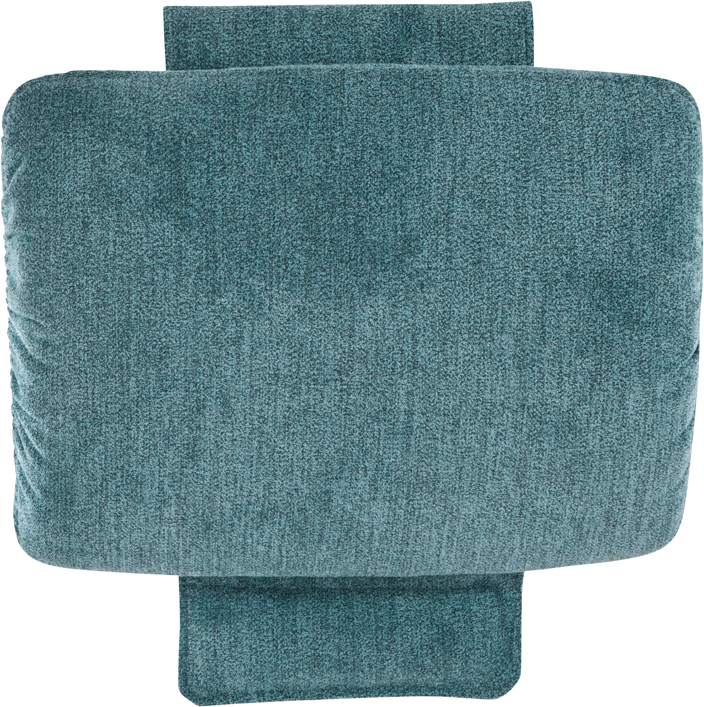 Kopfstütze HOME AFFAIRE, B:40cm, blau, Struktur (100% Polyester);NaturLEDER, Polsterauflagen, "Milano", passend zur "Milano"-Serie