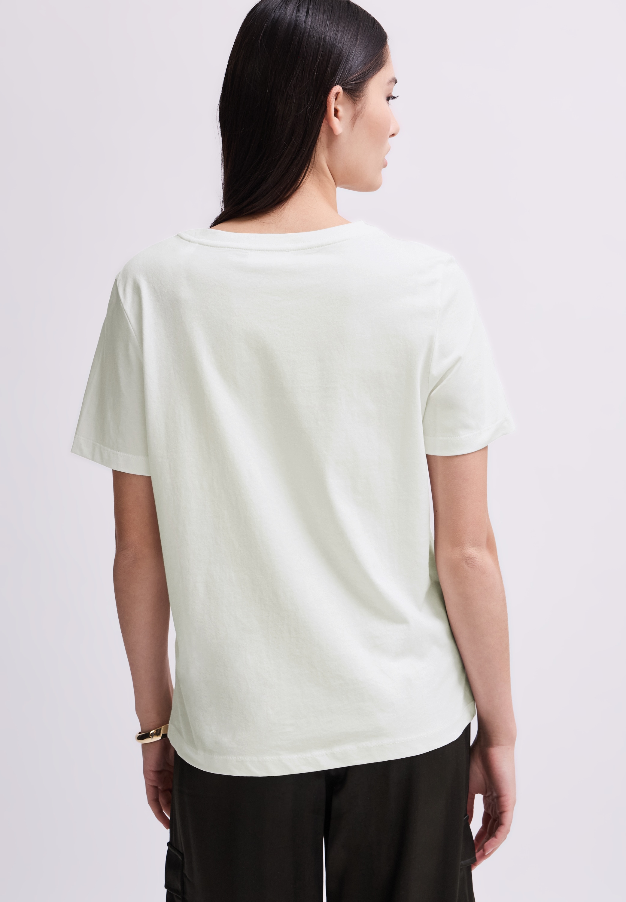 STREET ONE STUDIO Print-Shirt, aus reiner Baumwolle