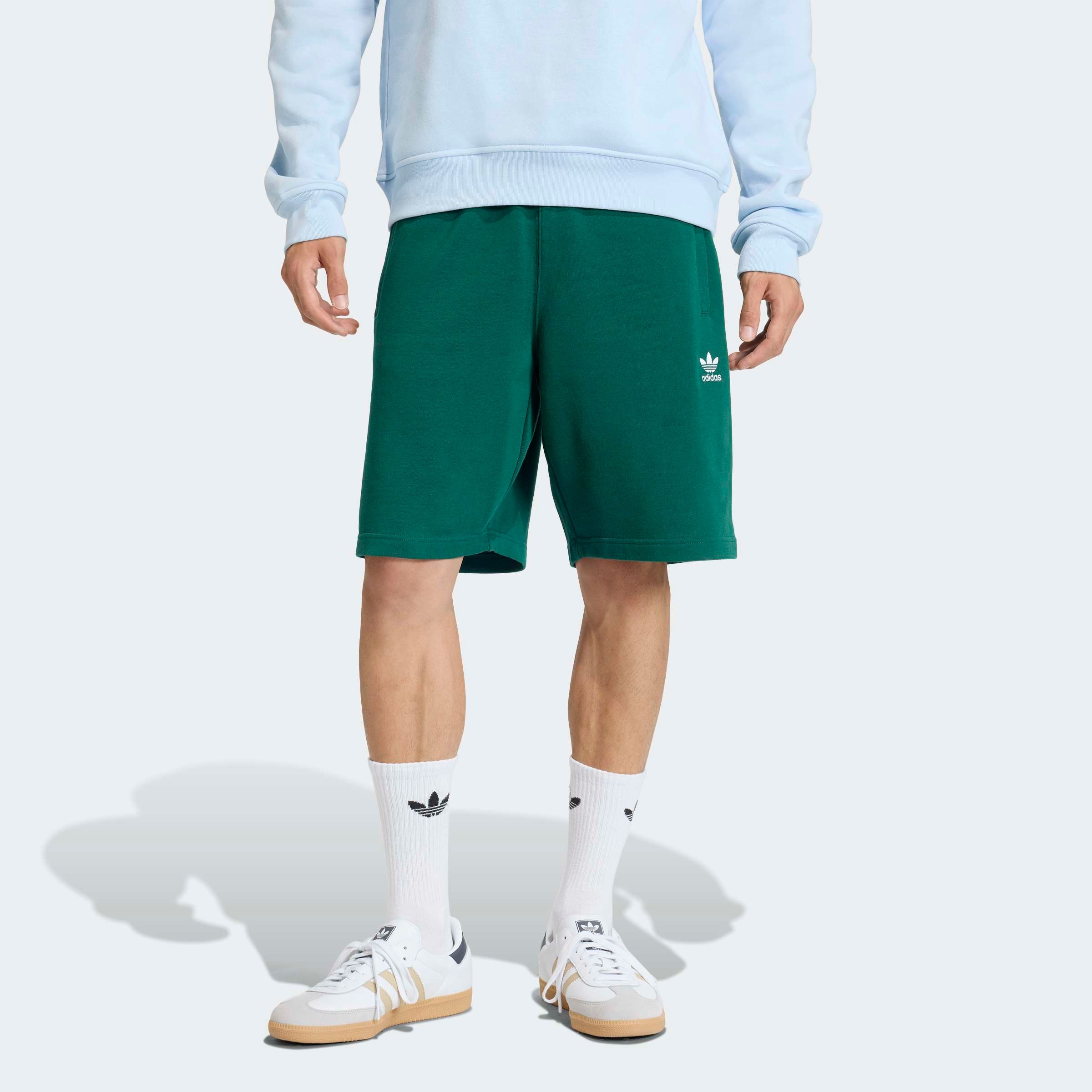 adidas Originals Shorts »ESSENTIALS TREFOIL«  Essential Sweat Shorts mit Logo, aus weichem French-Terry Material