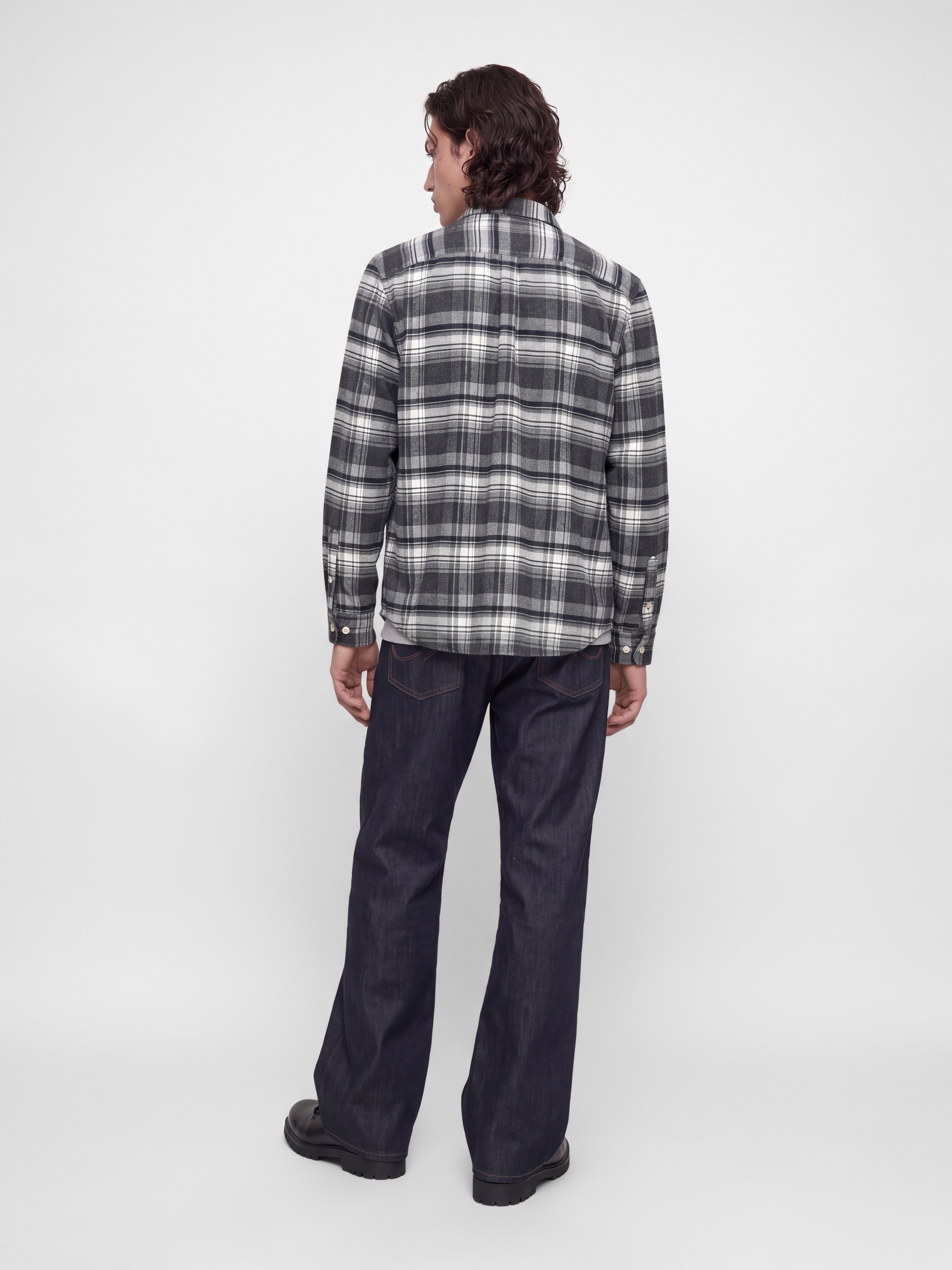Jack & Jones Langarmhemd »JPRBLUSTANLEY FLANNEL L/S SHIRT BF« Baumwolle, regular fit