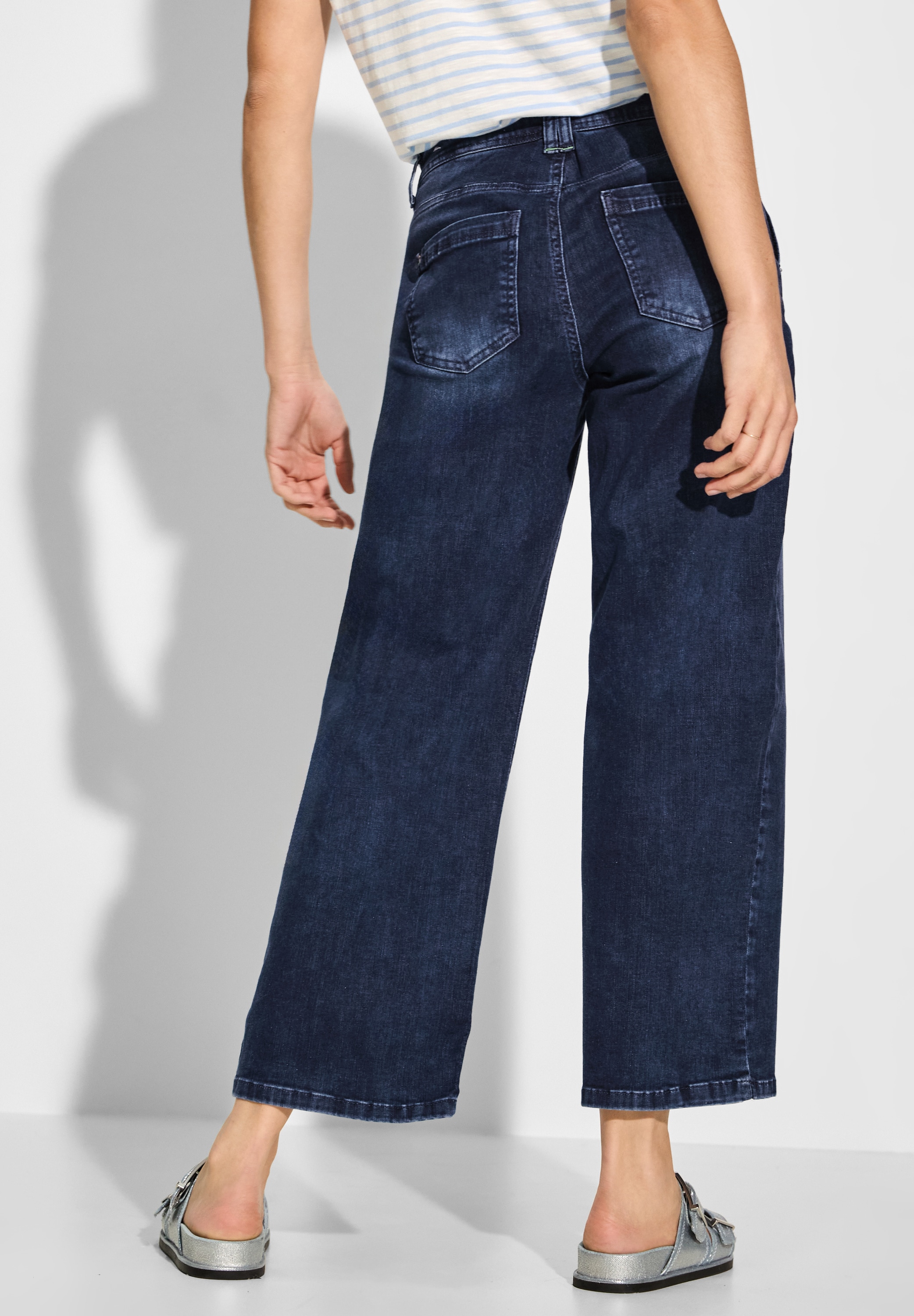 Cecil Comfort-fit-Jeans, High Waist