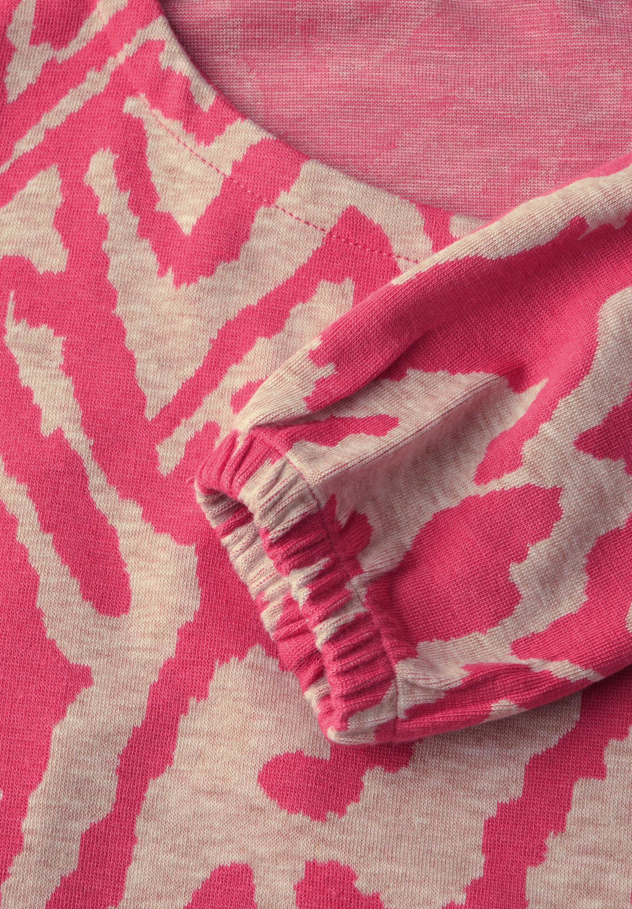 STREET ONE Langarmshirt, mit U-Boot-Ausschnitt