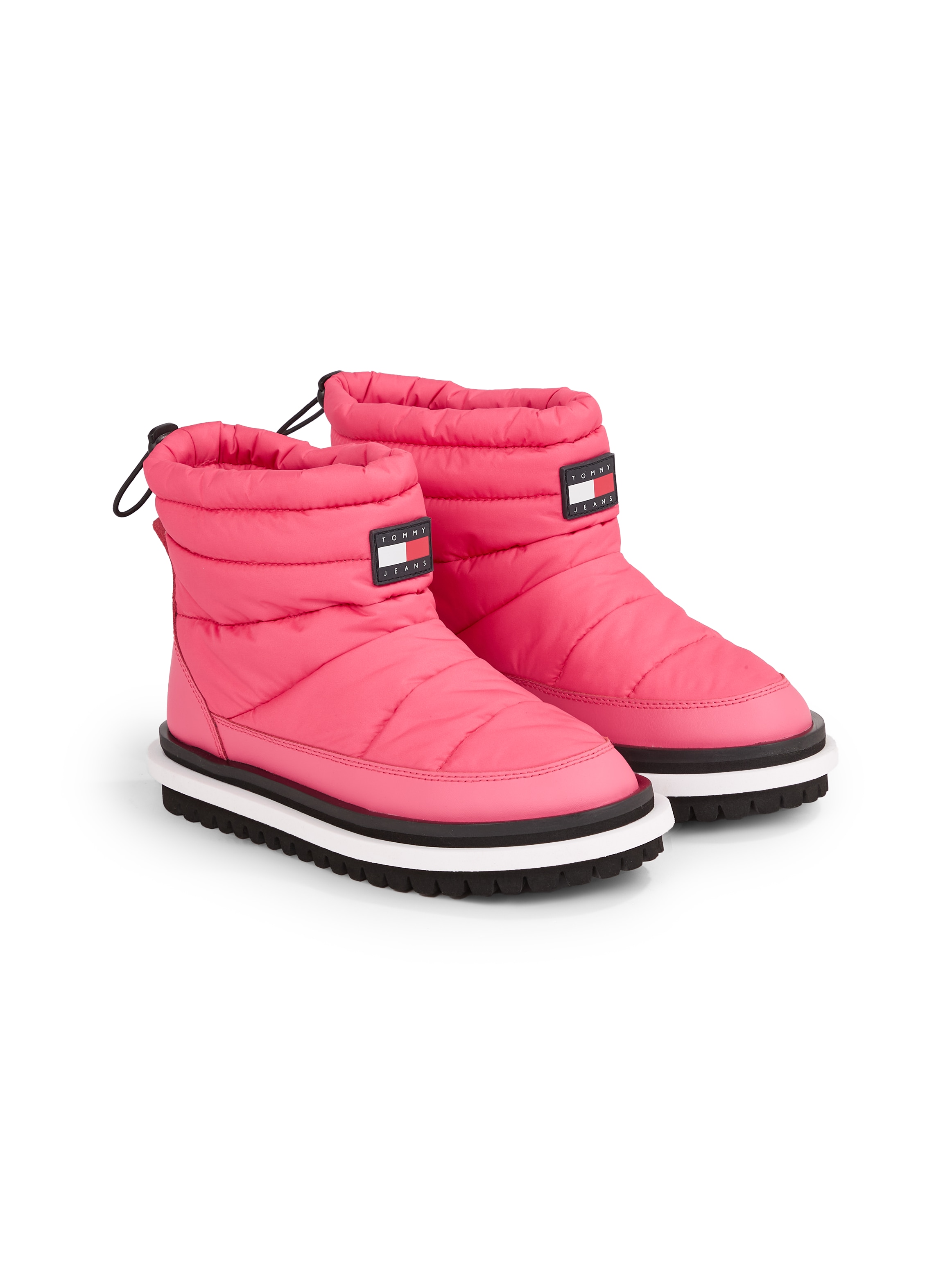 Tommy Jeans Winterboots »TJW PADDED FLAT BOOT«, mit praktischem Schnellverschluss