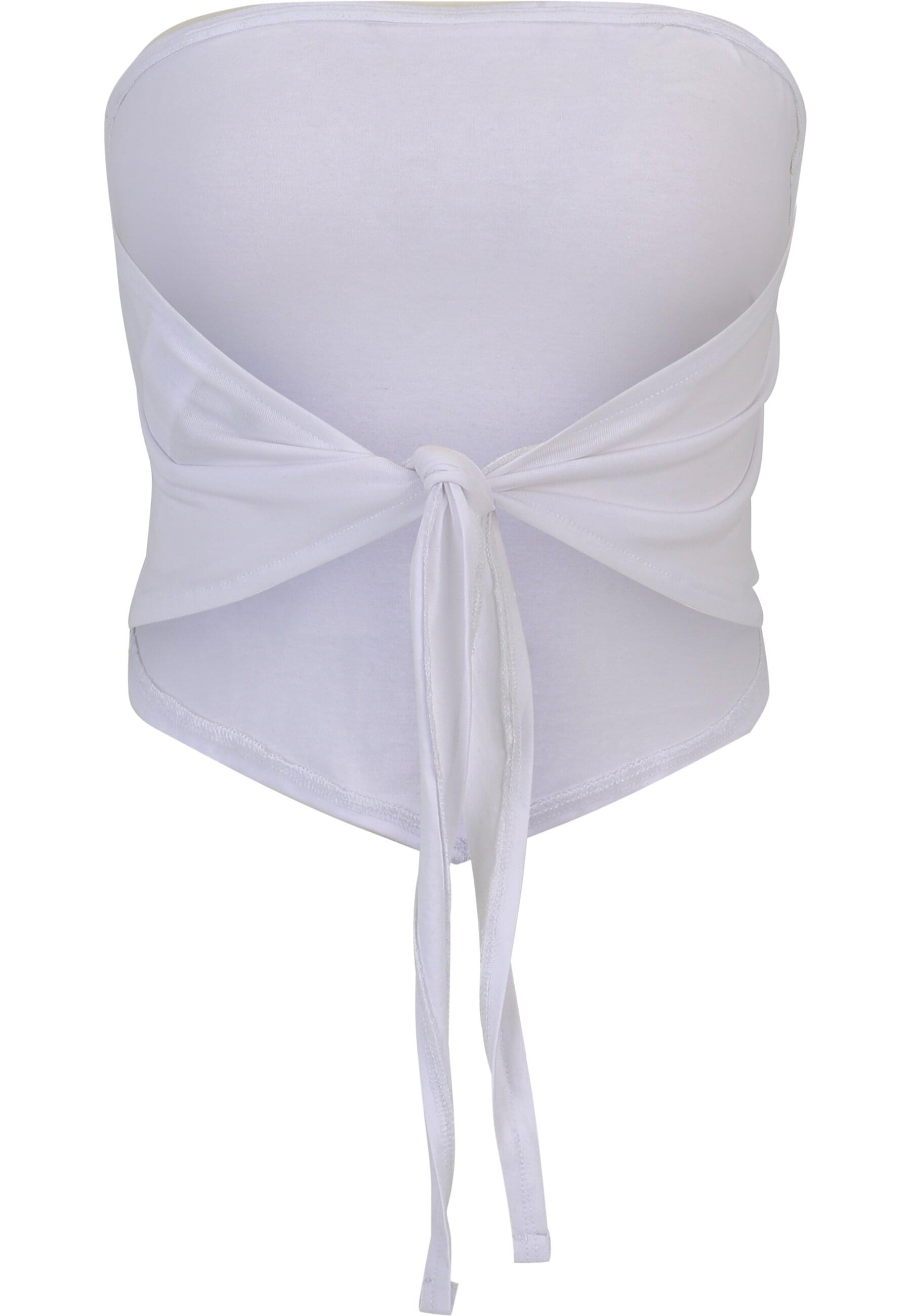 URBAN CLASSICS Bügelloser BH »Urban Classics Ladies Knotted Bandeau Top 2-Pack«
