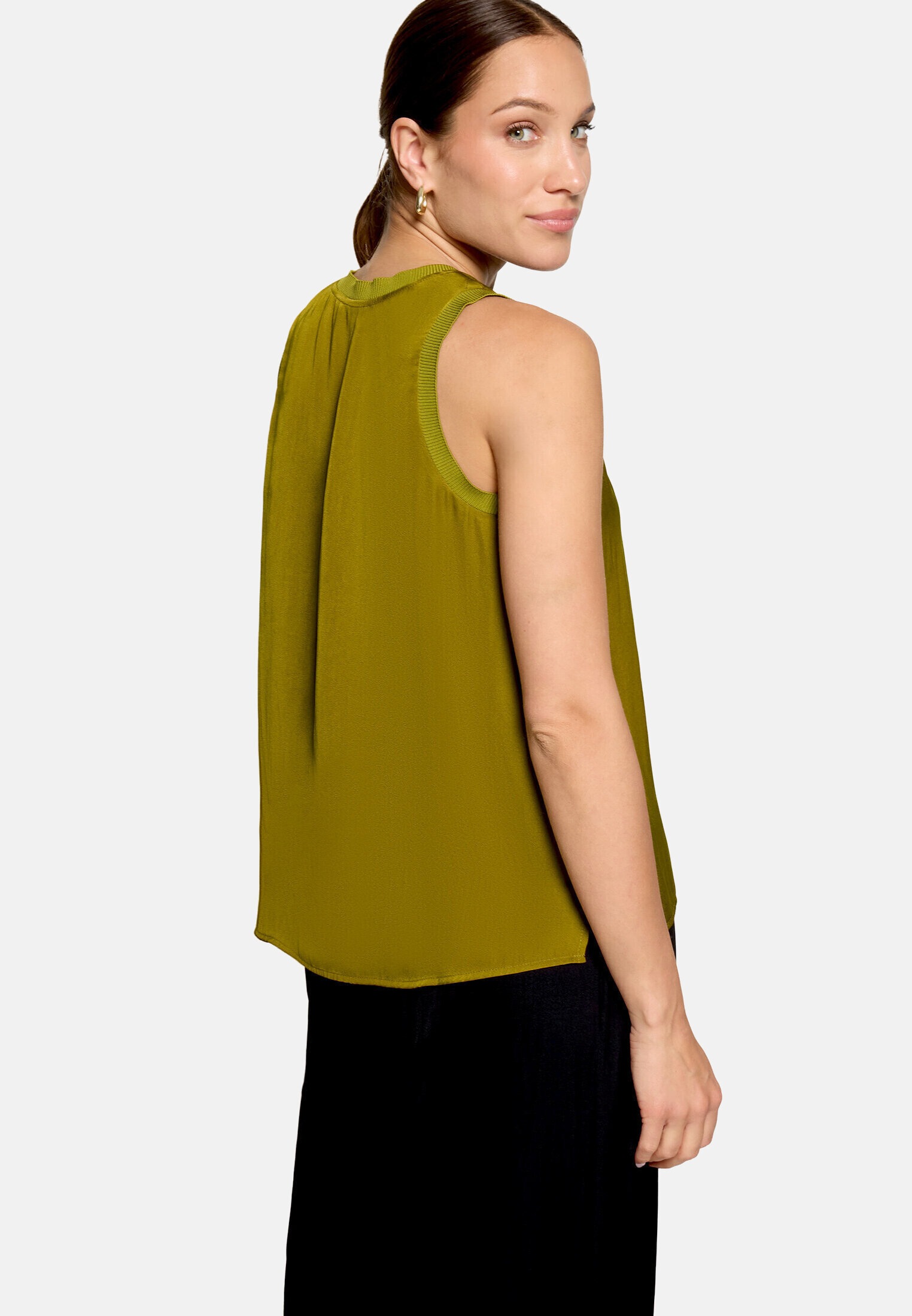 Zero Blusentop »Damen mit V-Ausschnitt«