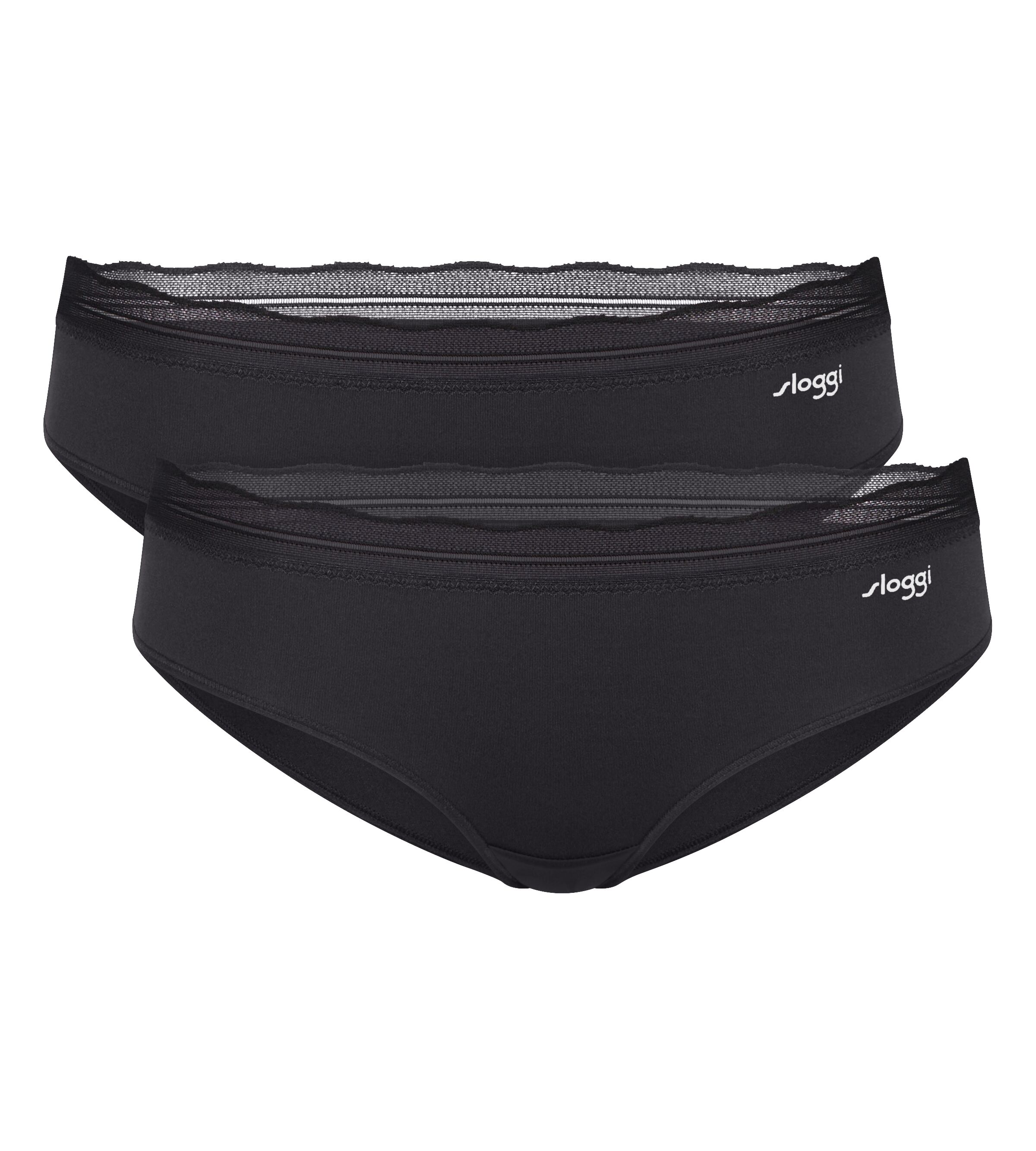 sloggi Hipster "GO Blush Hipster 2P" mit Spitzendetails