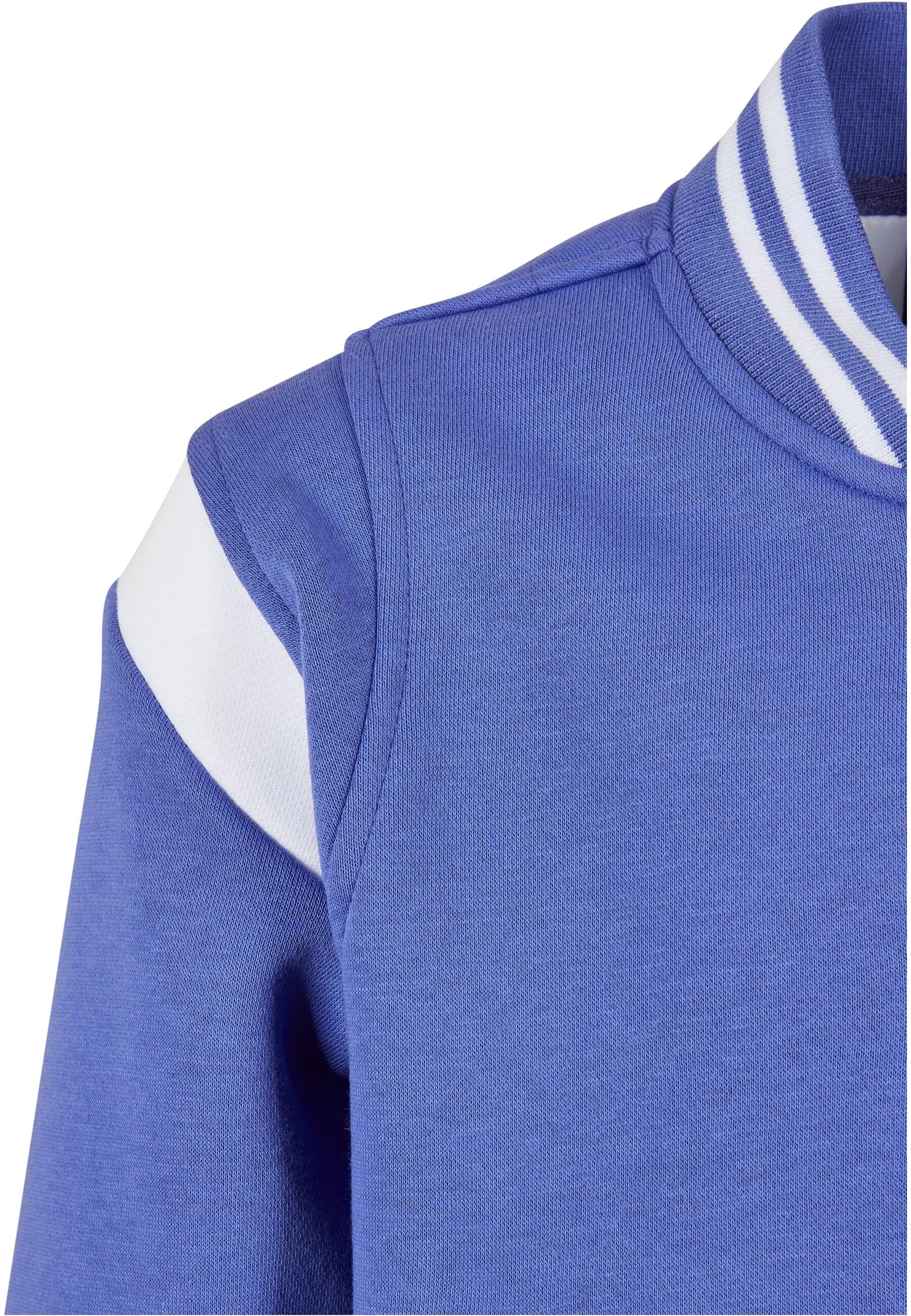 URBAN CLASSICS Allwetterjacke »Urban Classics Damen Girls Inset College Sweat Jacket«, (1 St.), ohne Kapuze