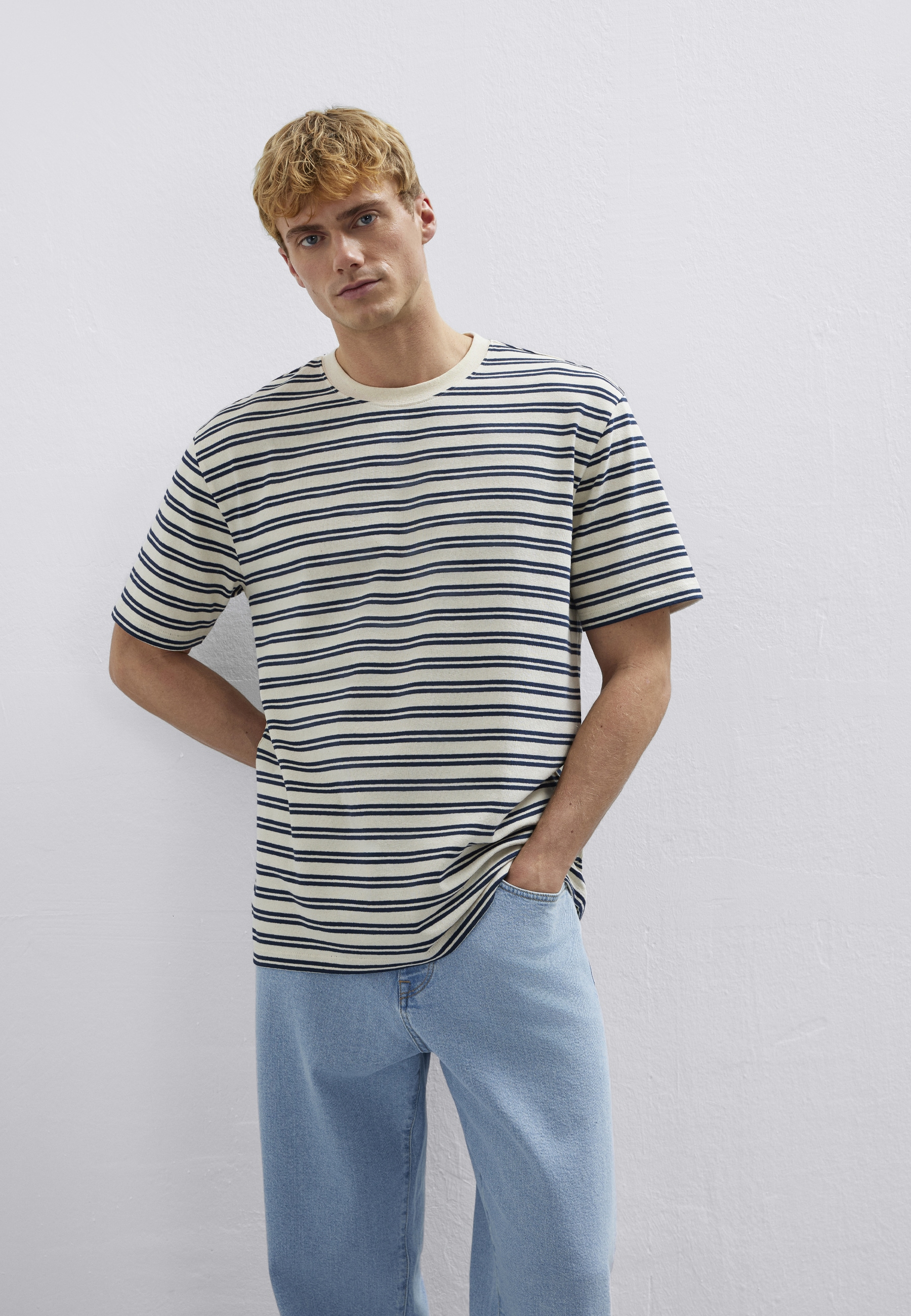 Mavi T-Shirt "STRIPE TEE" Premium Stripe Tee günstig online kaufen