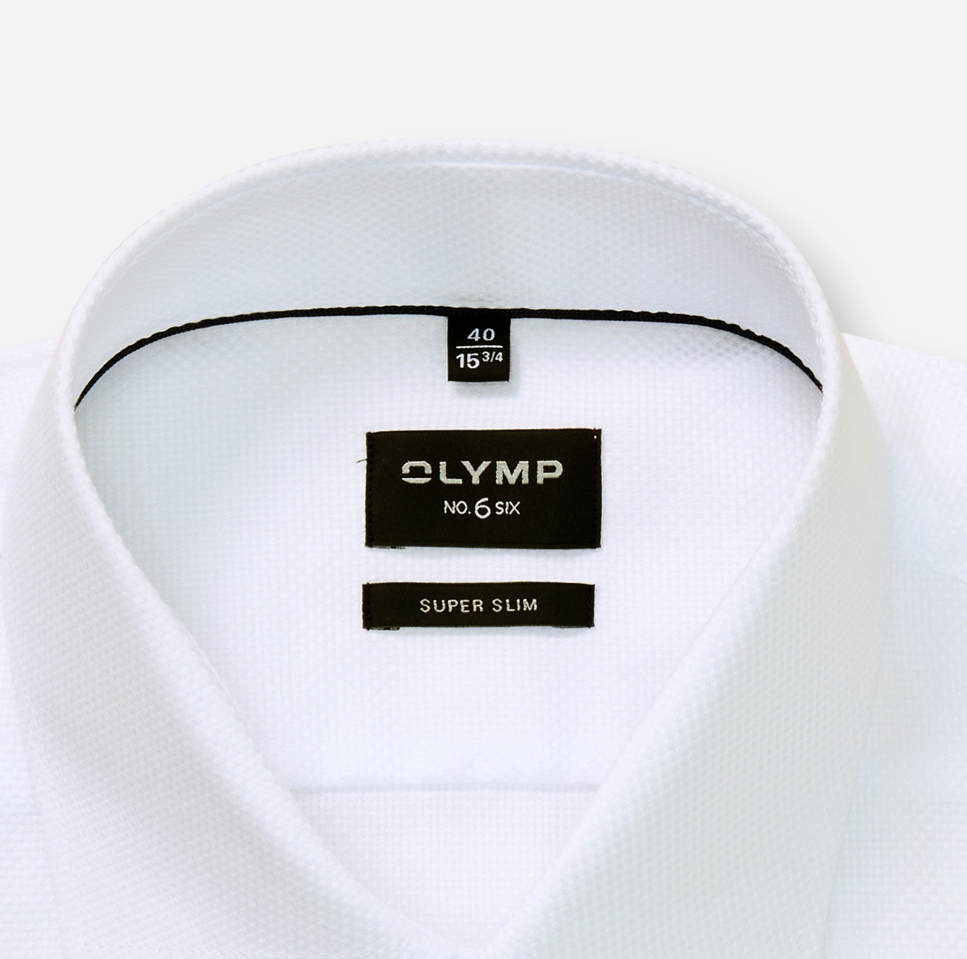 OLYMP Langarmhemd »No 6 six«, Royal Kentkragen, Businesshemd, super slim fit