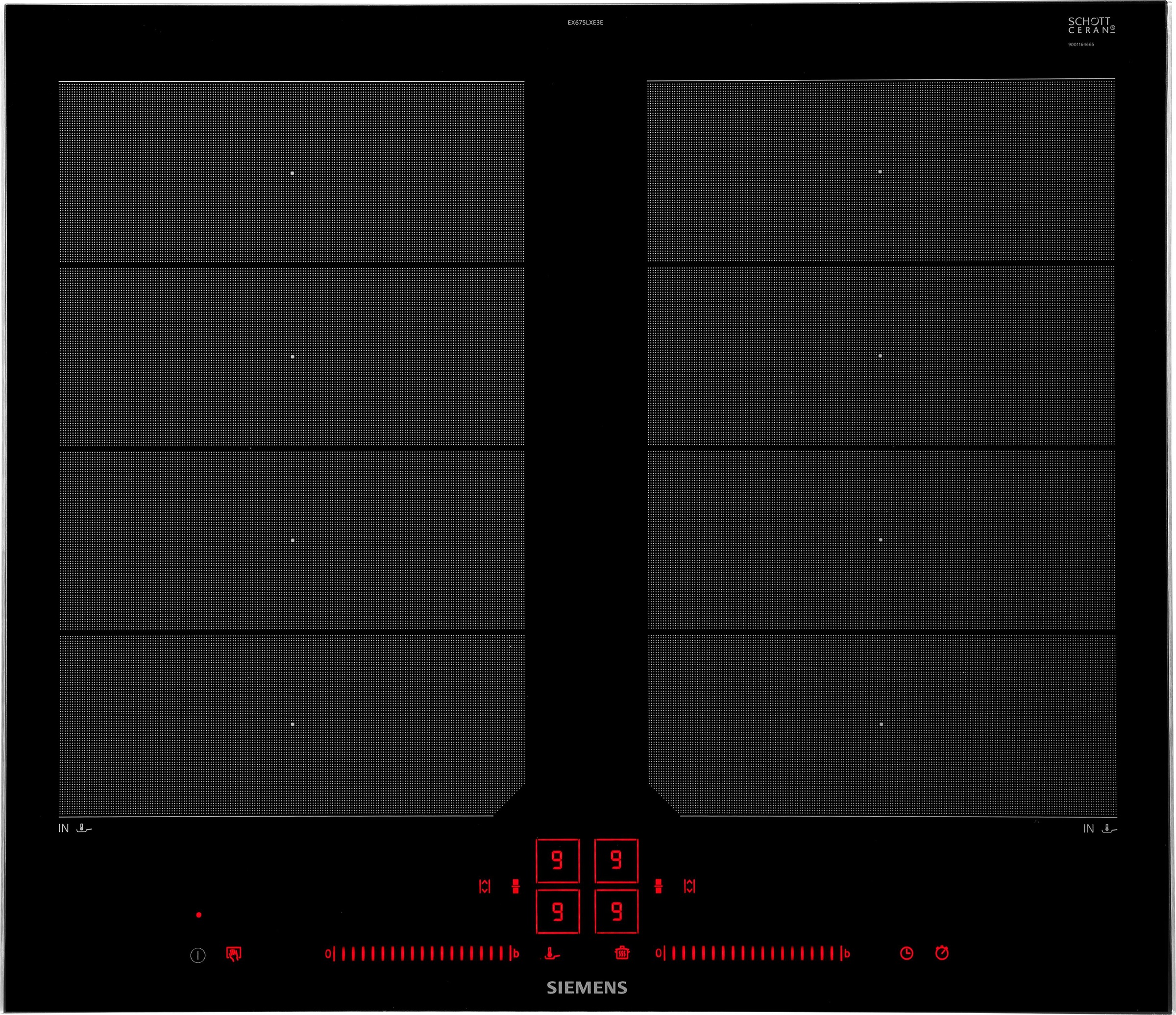 SIEMENS Flex-Induktions-Kochfeld "EX675LXC1E" Anpassbare Kochzone dank vari günstig online kaufen