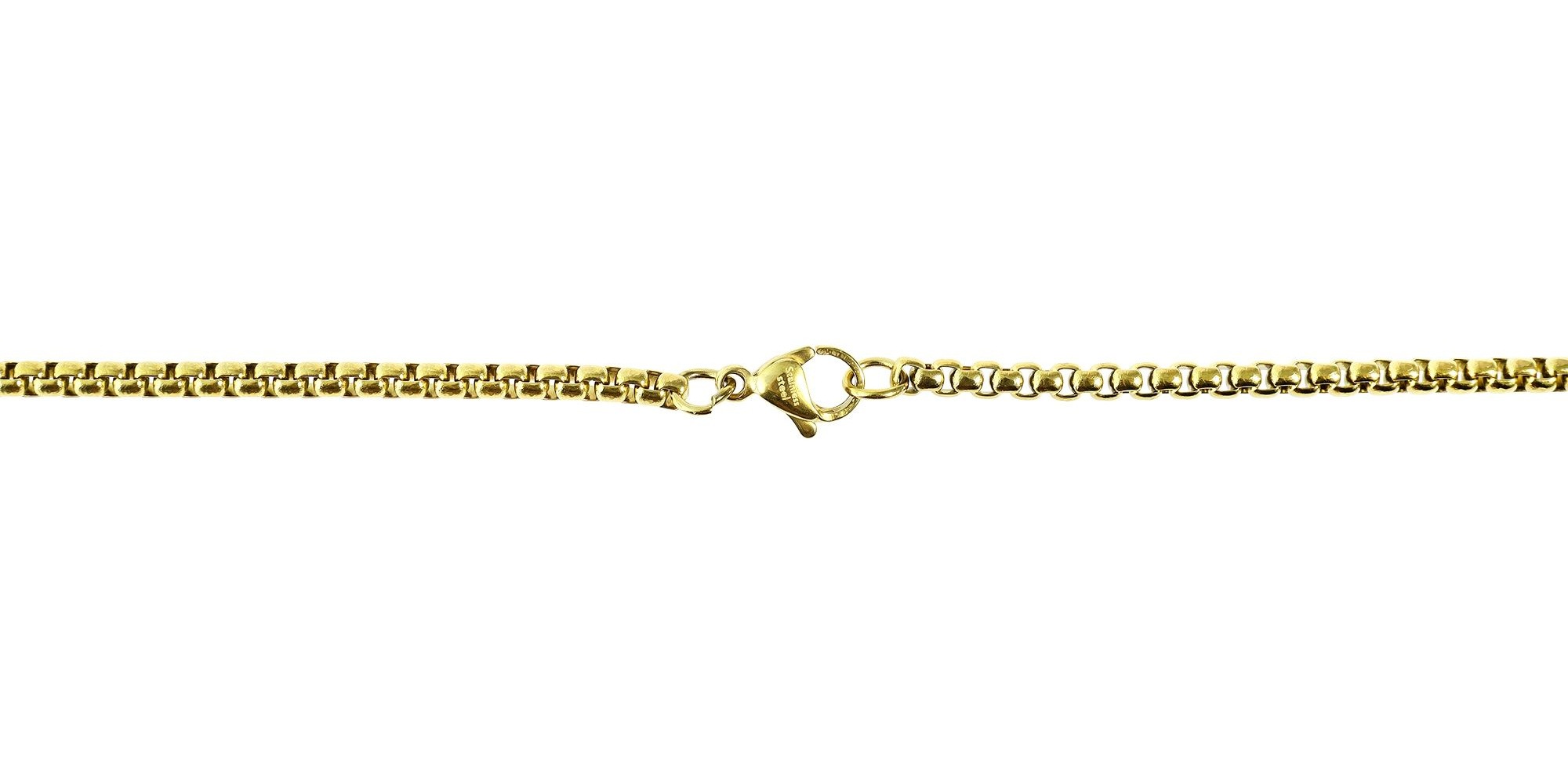 Adelia's Unisex Cross Necklace Gold