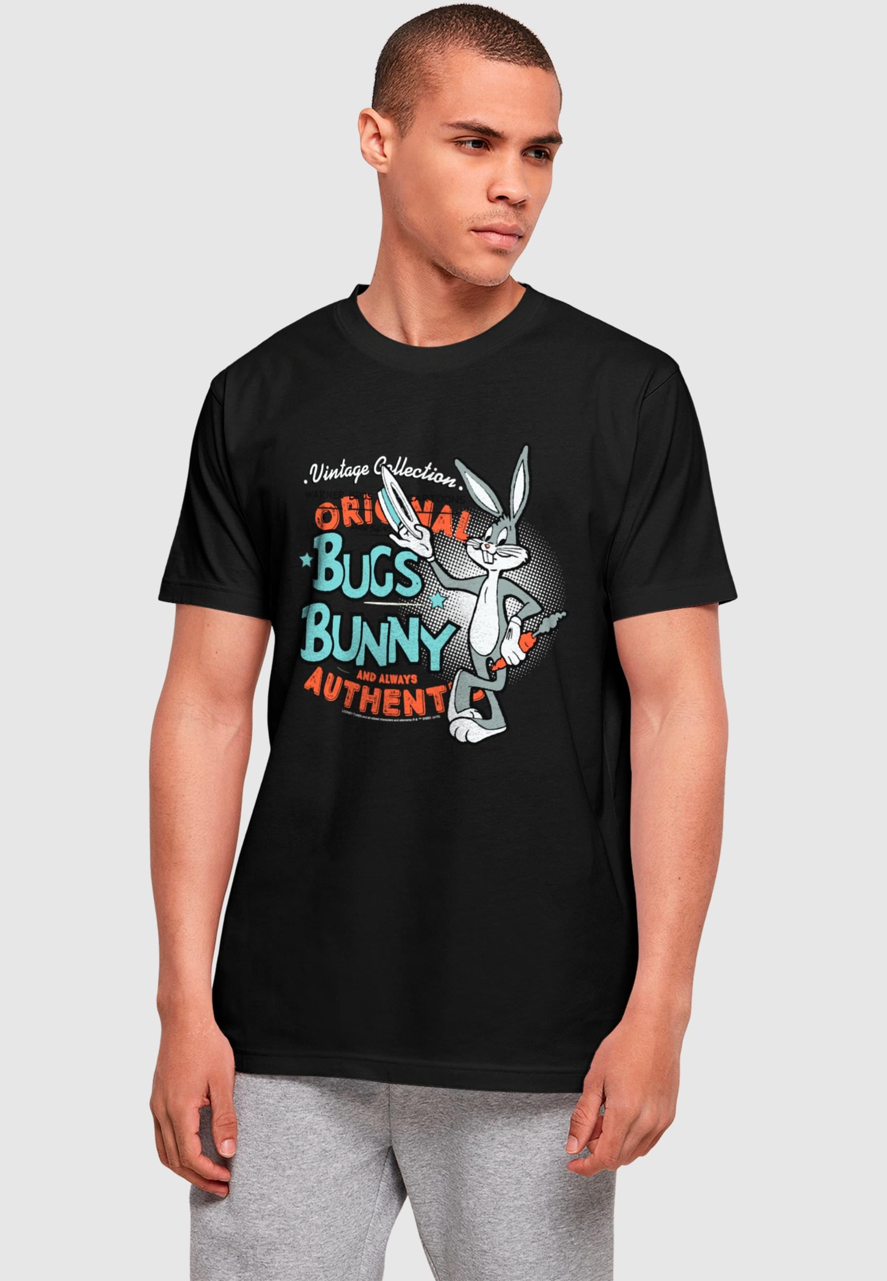 ABSOLUTE CULT T-Shirt »ABSOLUTE CULT Looney Tunes Vintage Bugs Bunny T-Shirt« 1 Stk. tlg.