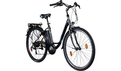 E-Bike »Z505«, 6 Gang, Shimano, Tourney, Heckmotor 250 W