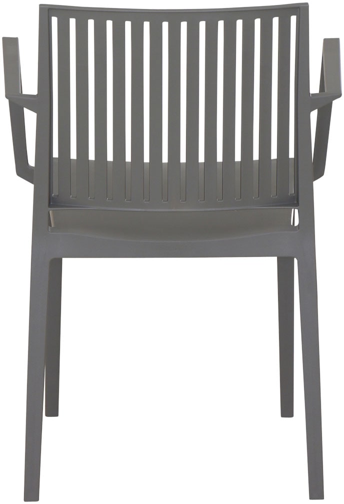 Siena Garden Gartensessel »Lane 2er Set Stapelsessel grau« Set, 2 Stk. tlg. Gestell, Polypropylen/Glasfaser