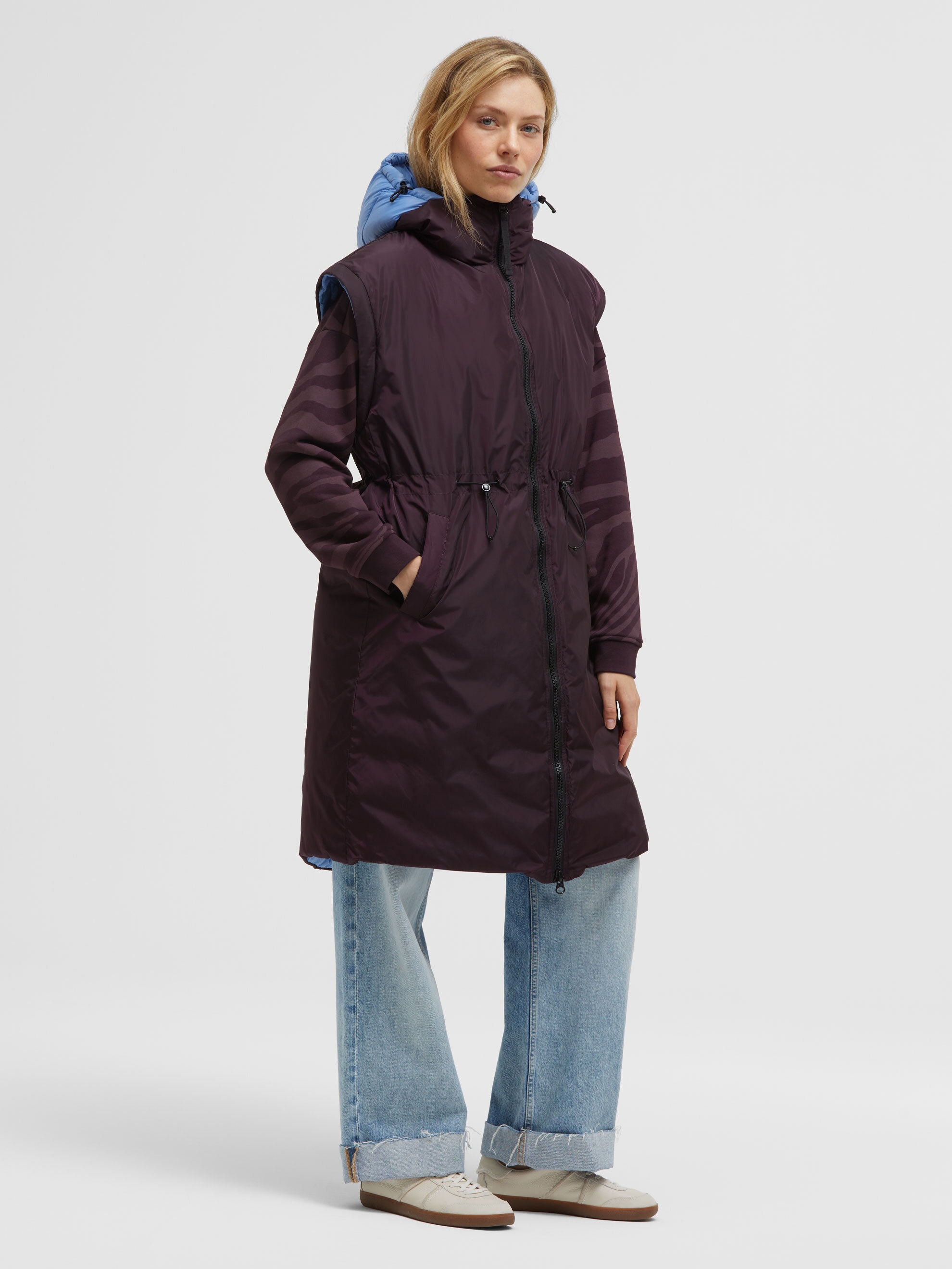 SENSES.THE LABEL Parka mit Kapuze mit Wendefunktion