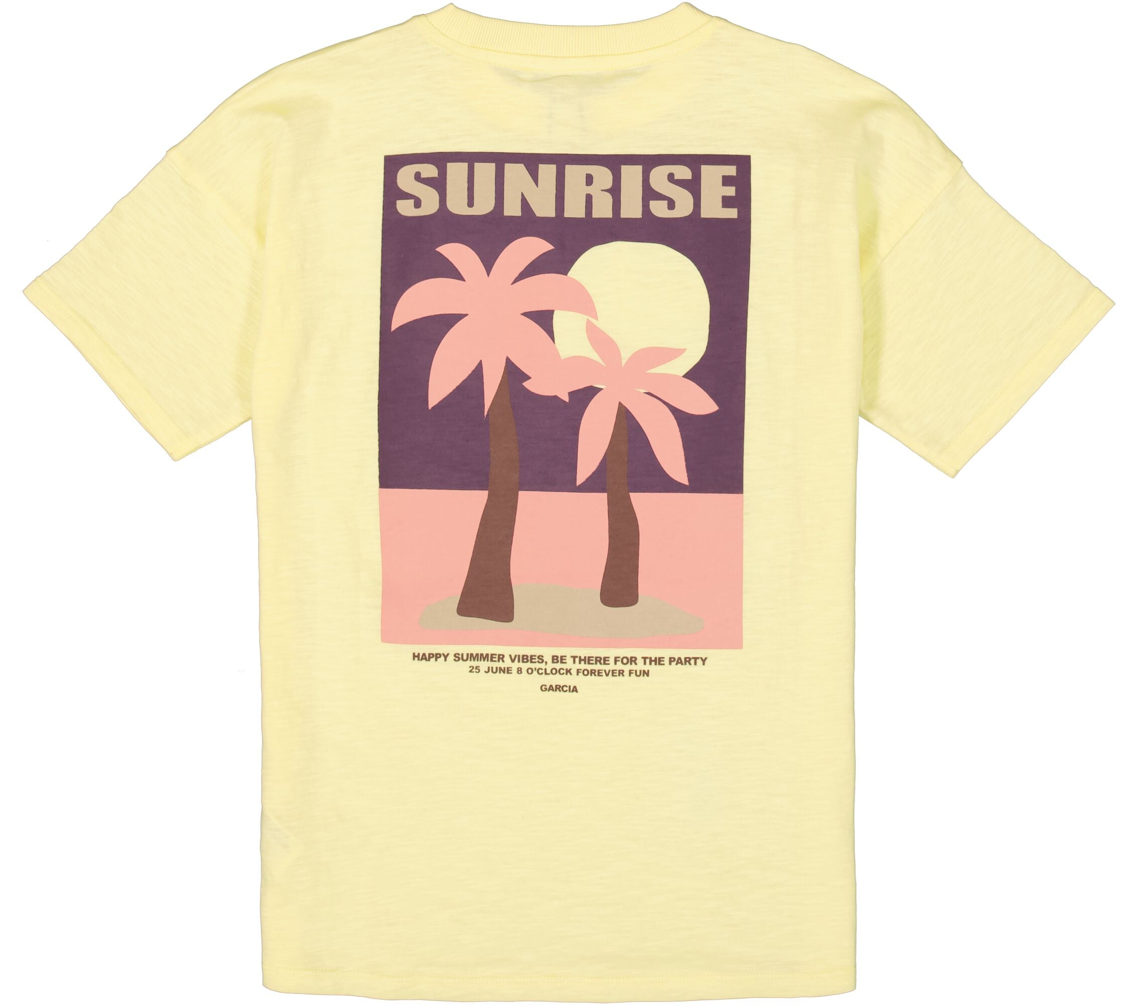 Garcia T-Shirt, mit Front- und Backprint for GIRLS
